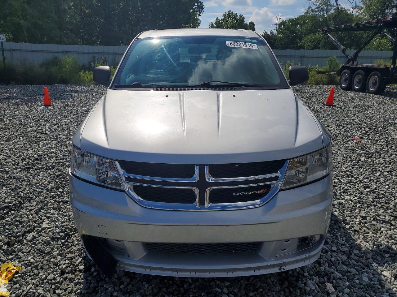 2014 Dodge Journey Se Silver vin: 3C4PDCAB4ET163913