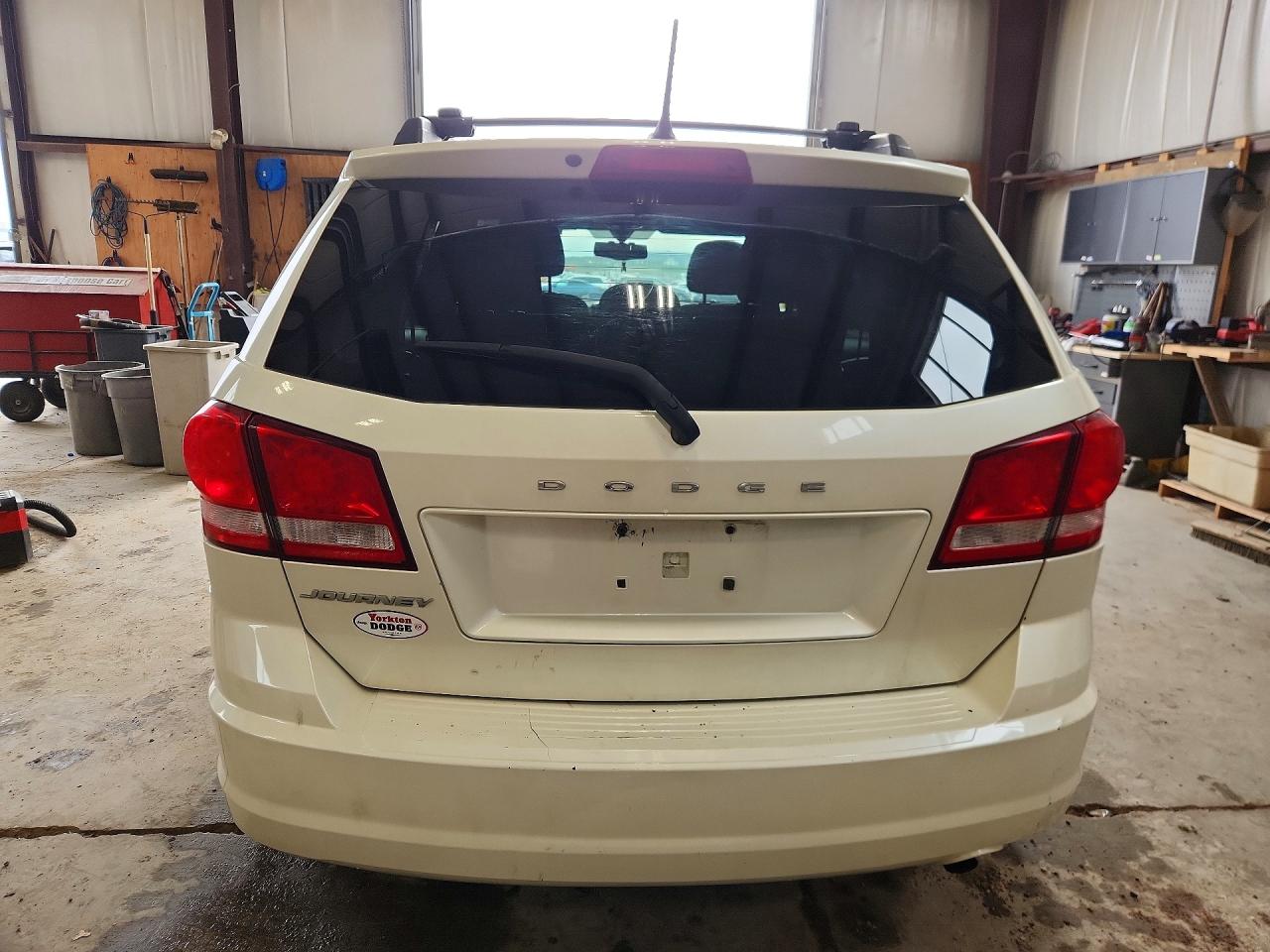 2014 Dodge Journey Se White vin: 3C4PDCAB4ET174667
