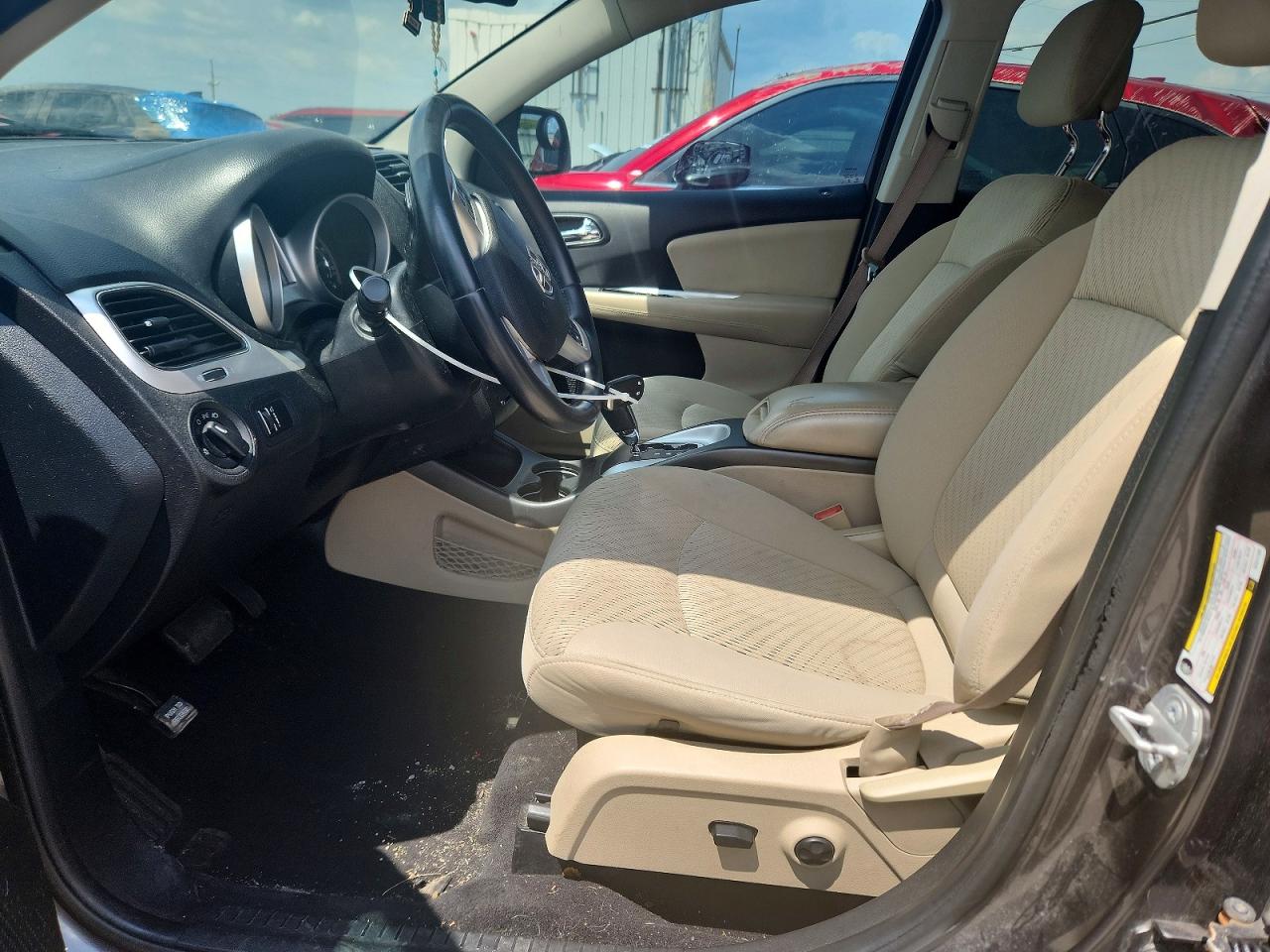 2014 Dodge Journey Se Gray vin: 3C4PDCAB4ET217128