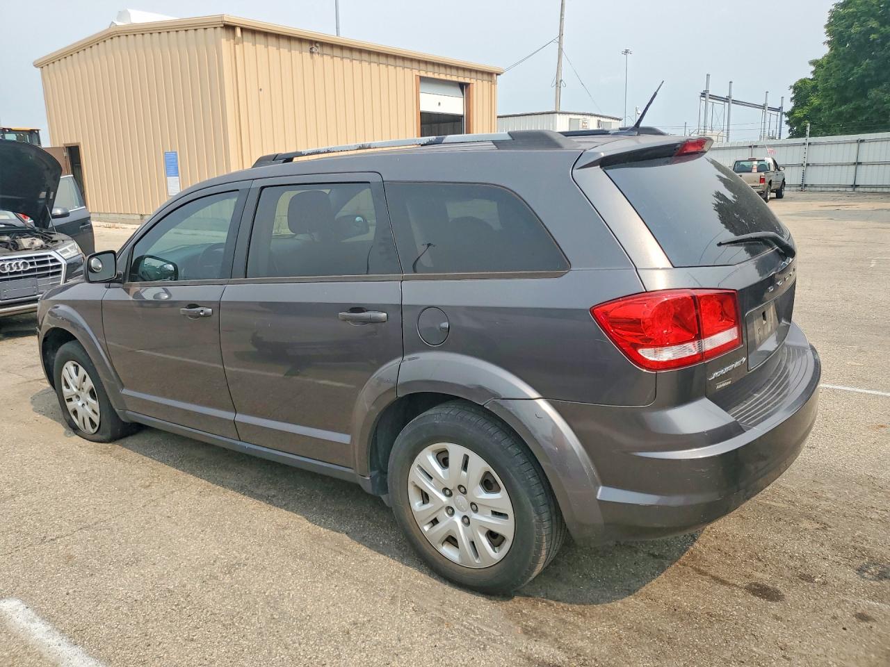 2014 Dodge Journey Se Gray vin: 3C4PDCAB4ET217128