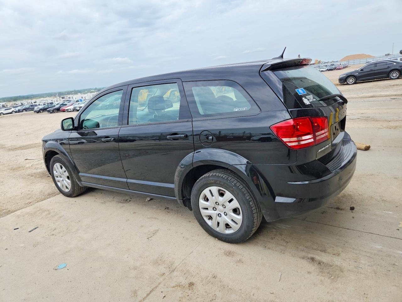 2014 Dodge Journey Se Black vin: 3C4PDCAB4ET222118