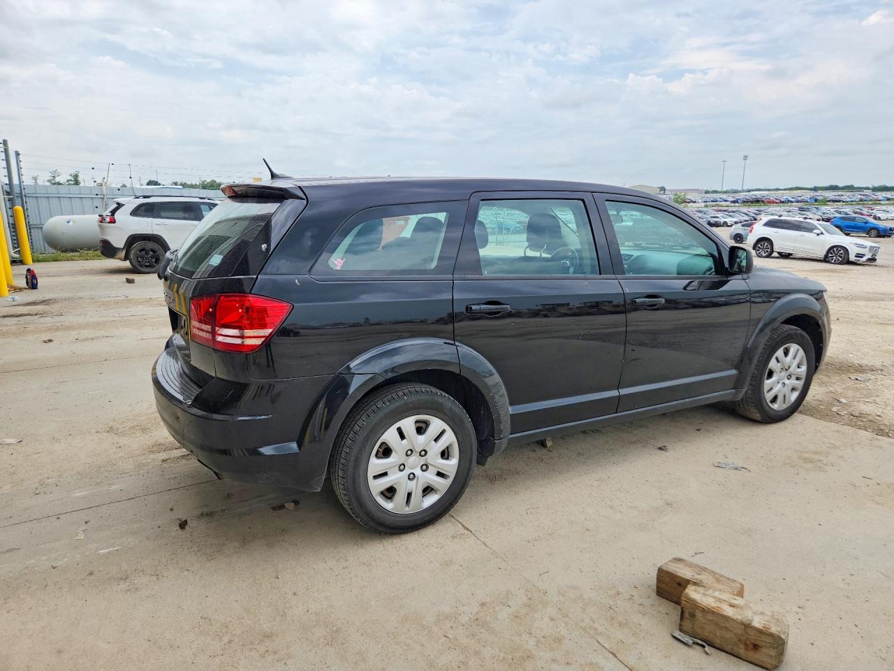 2014 Dodge Journey Se Black vin: 3C4PDCAB4ET222118