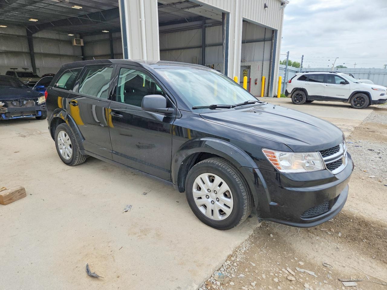 2014 Dodge Journey Se Black vin: 3C4PDCAB4ET222118