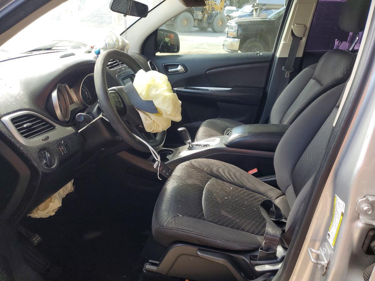 2014 Dodge Journey Se Gray vin: 3C4PDCAB4ET226959