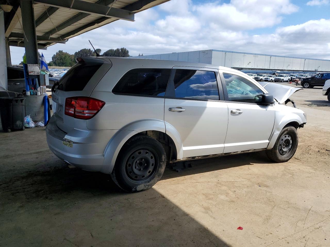 2014 Dodge Journey Se Gray vin: 3C4PDCAB4ET226959