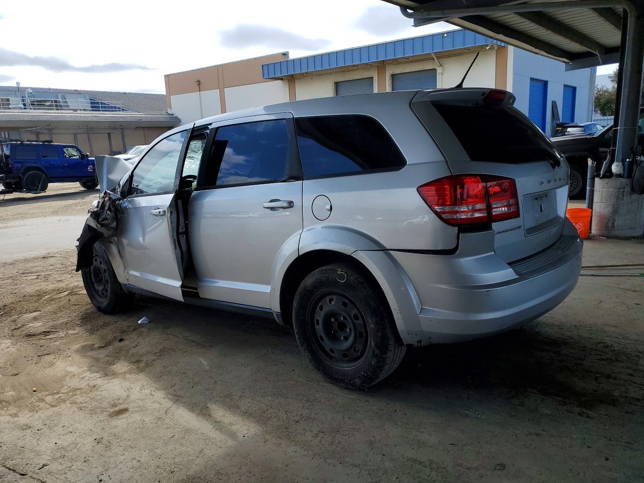 2014 Dodge Journey Se Gray vin: 3C4PDCAB4ET226959