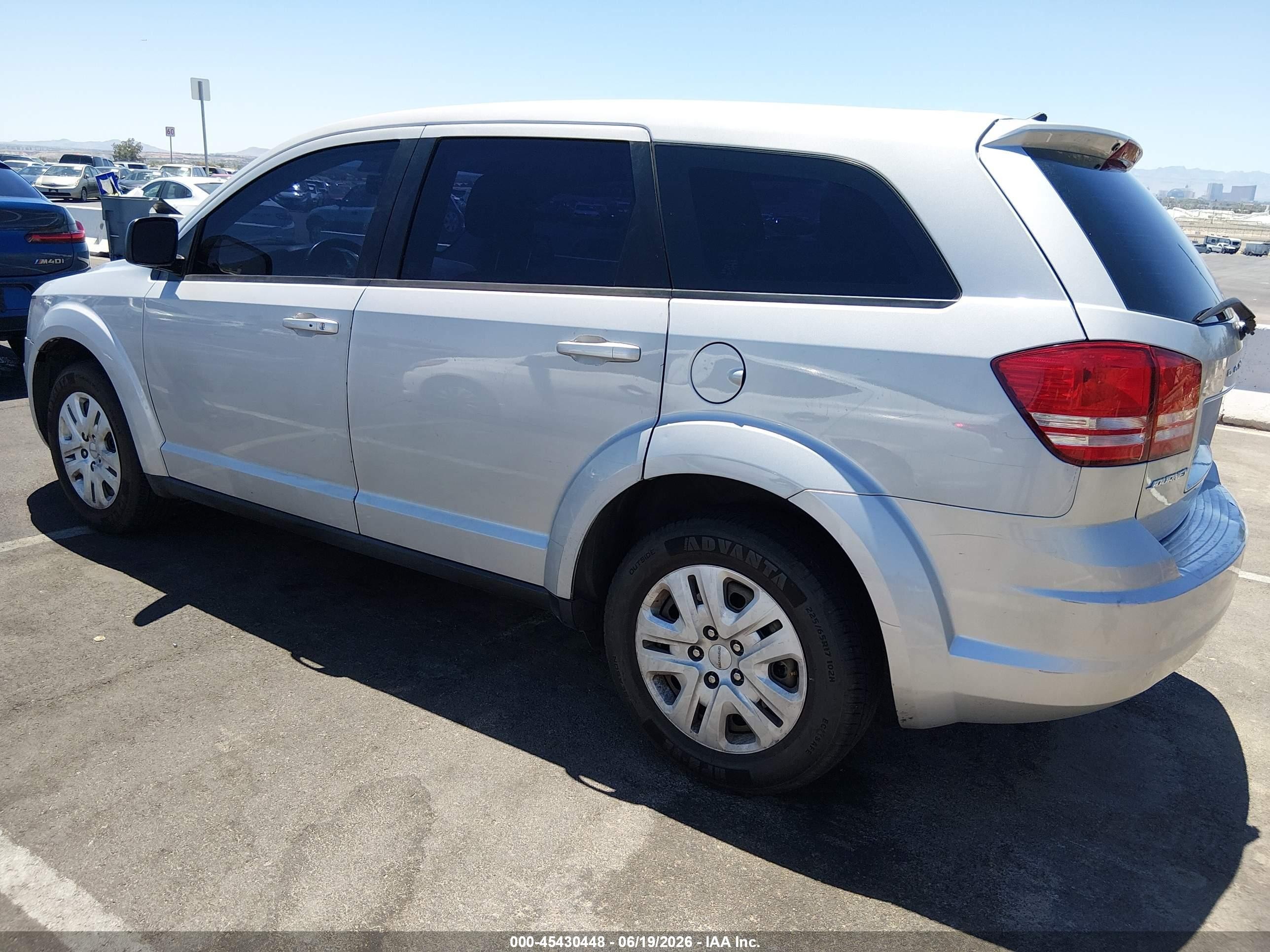 2014 Dodge Journey American Value Pkg Серебряный vin: 3C4PDCAB4ET238660