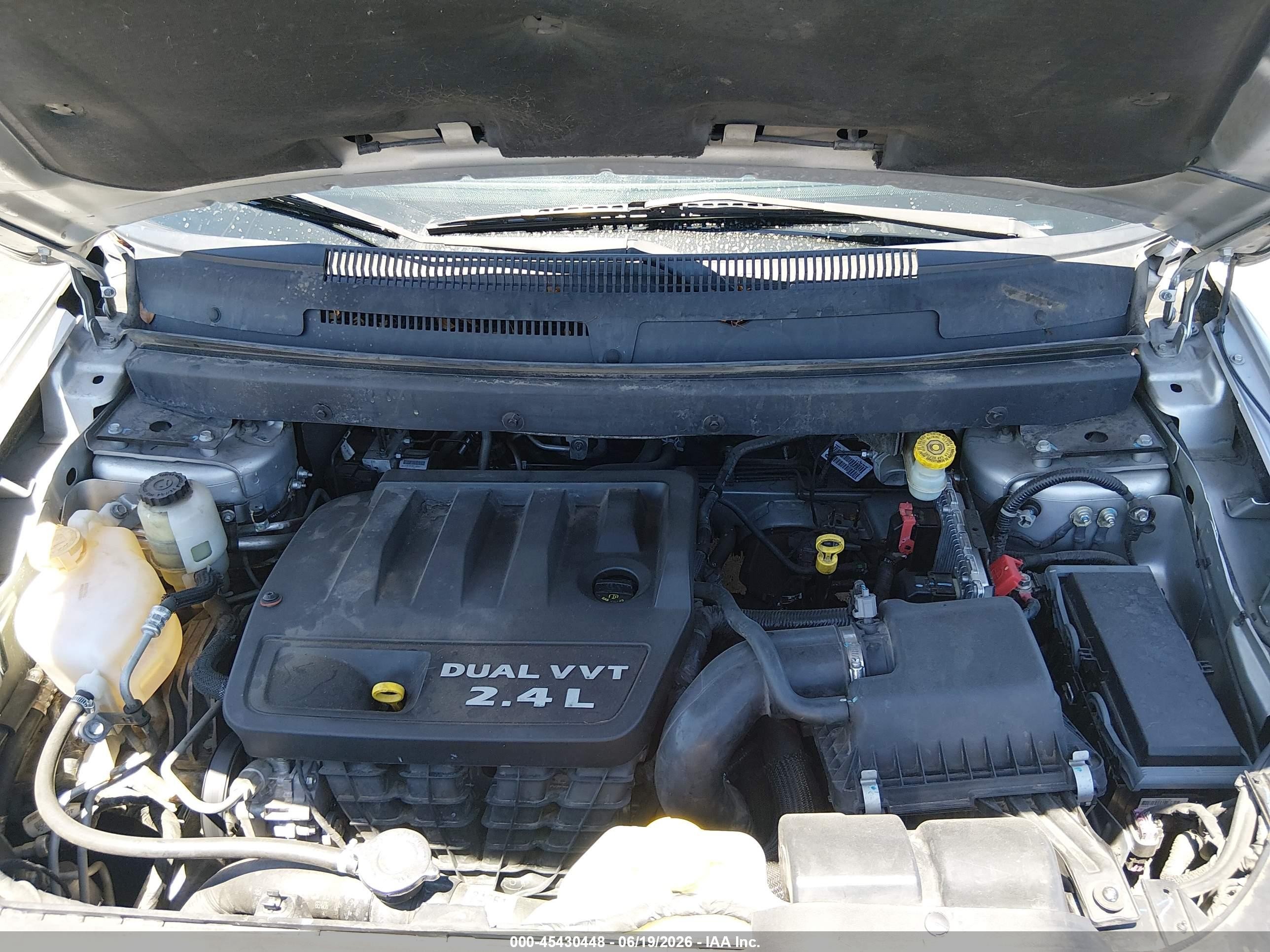 2014 Dodge Journey American Value Pkg Серебряный vin: 3C4PDCAB4ET238660