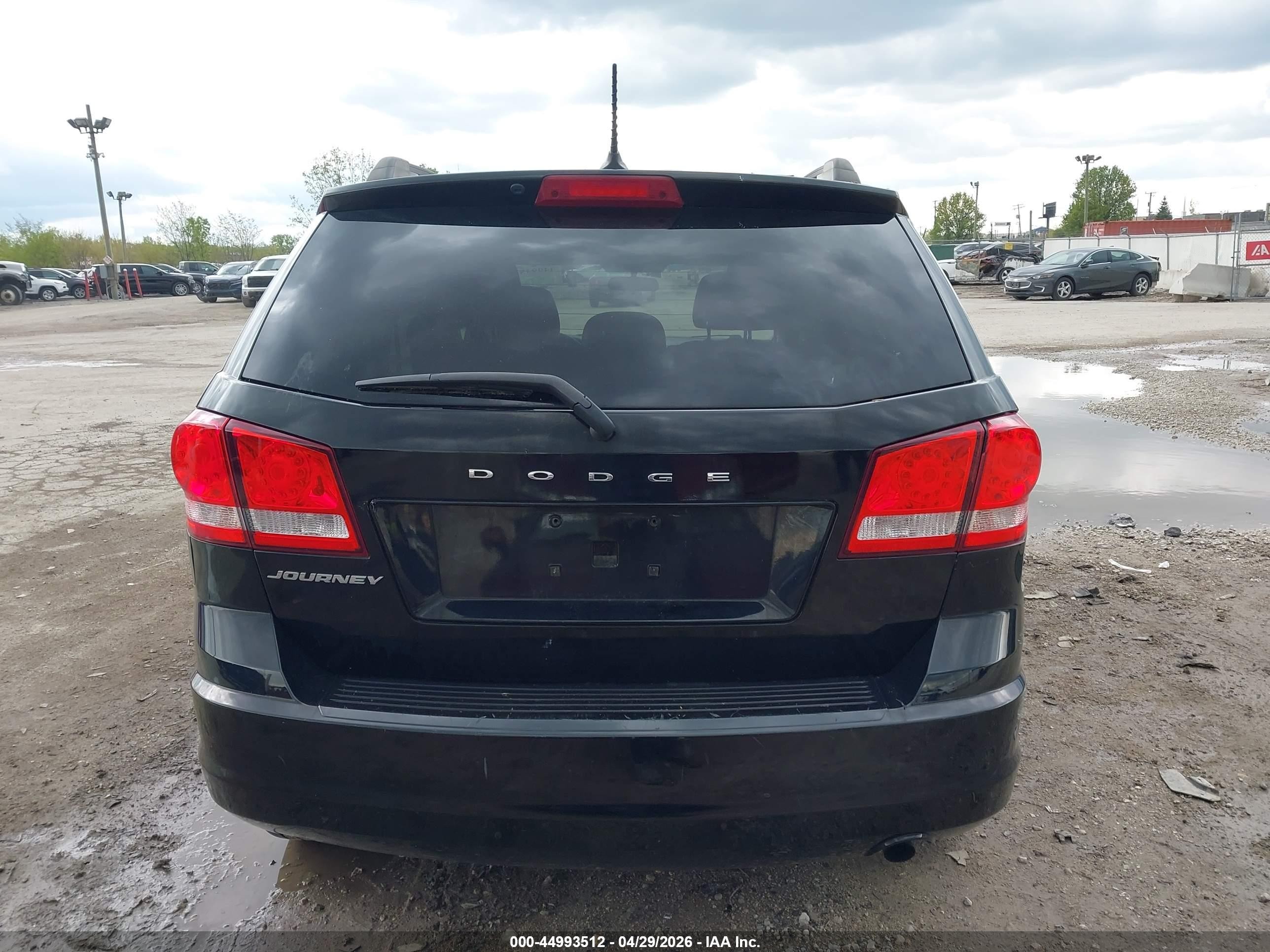 2014 Dodge Journey Se Black vin: 3C4PDCAB4ET270556