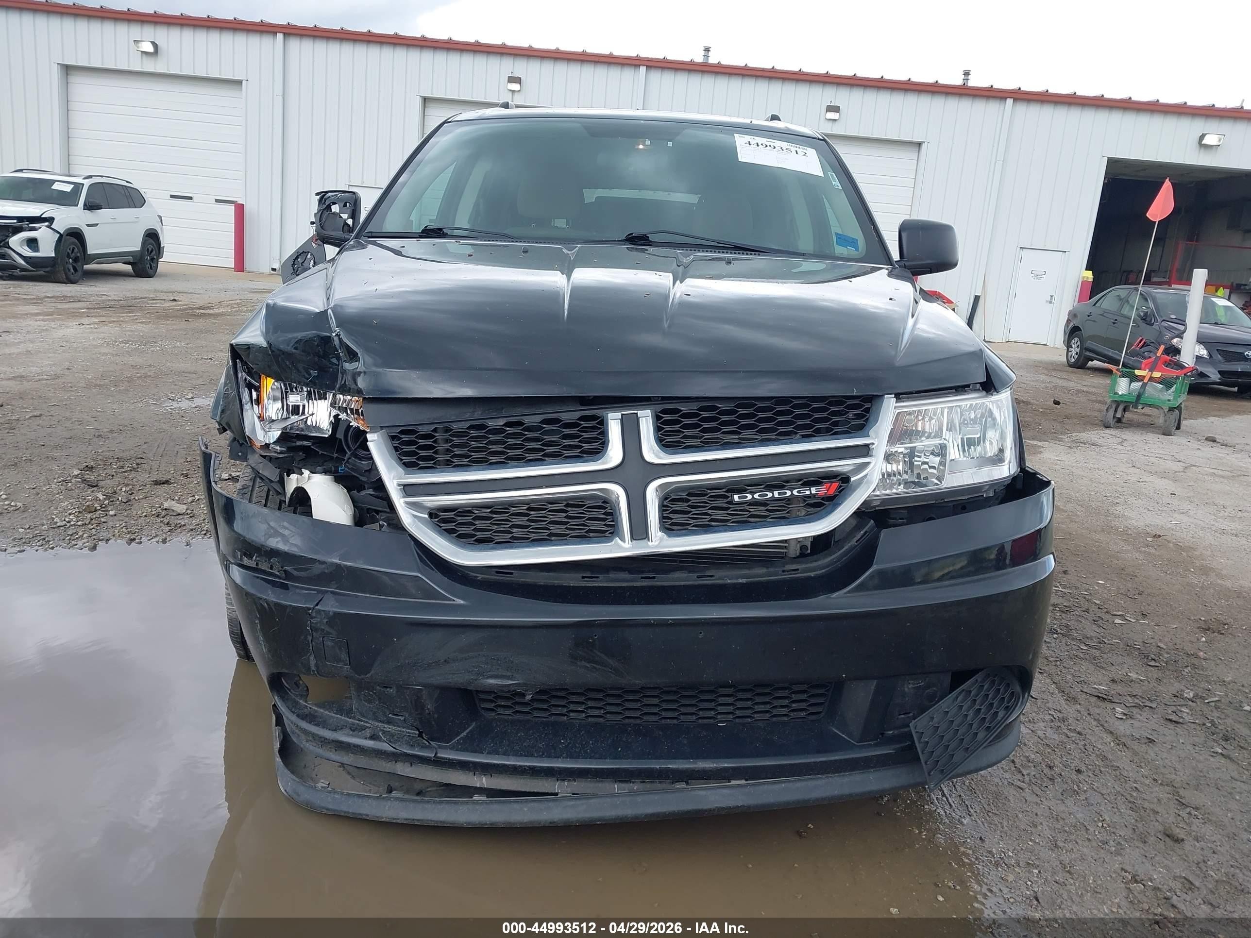 2014 Dodge Journey Se Black vin: 3C4PDCAB4ET270556