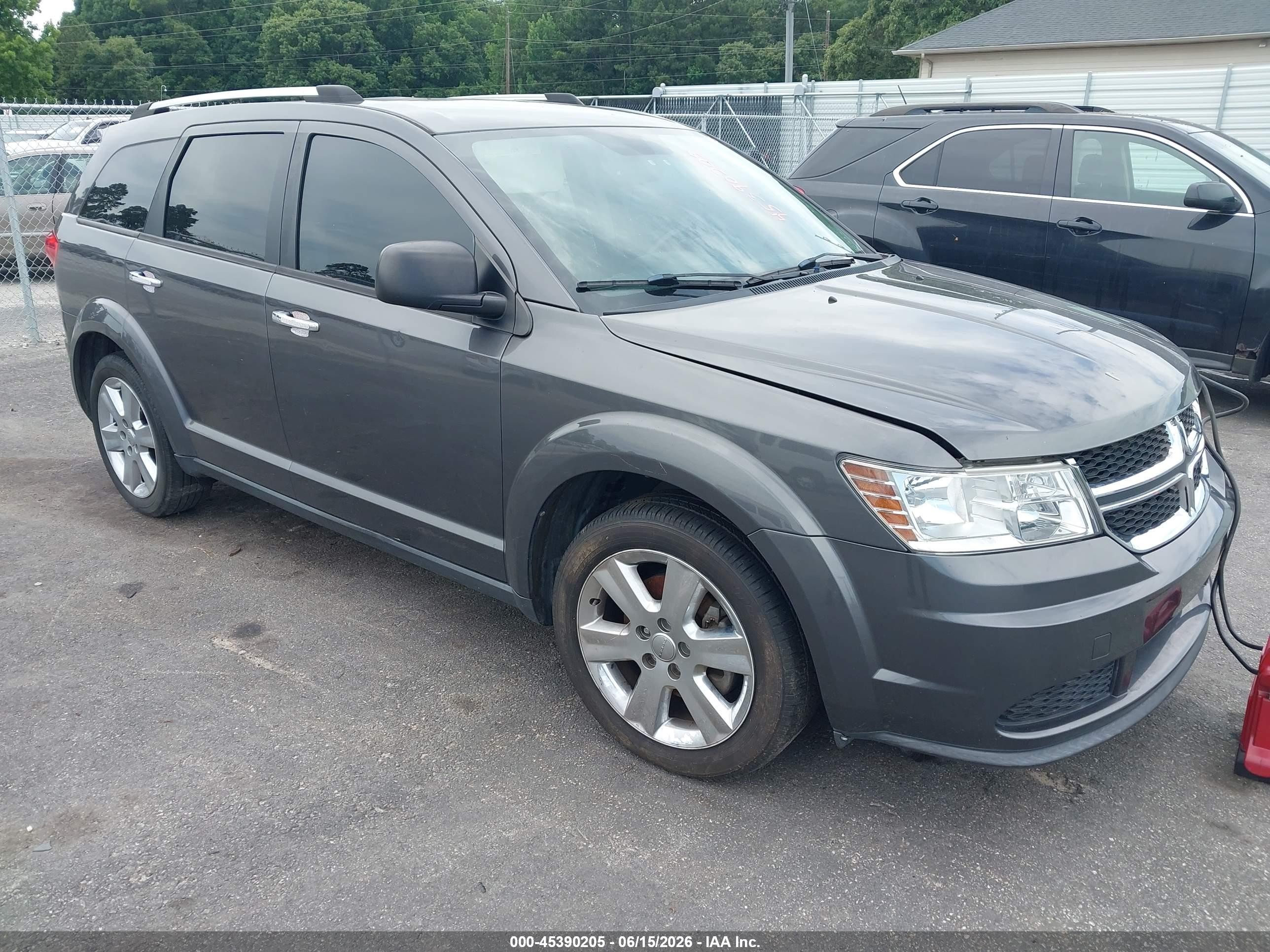 2014 Dodge Journey Se Gray vin: 3C4PDCAB4ET316984
