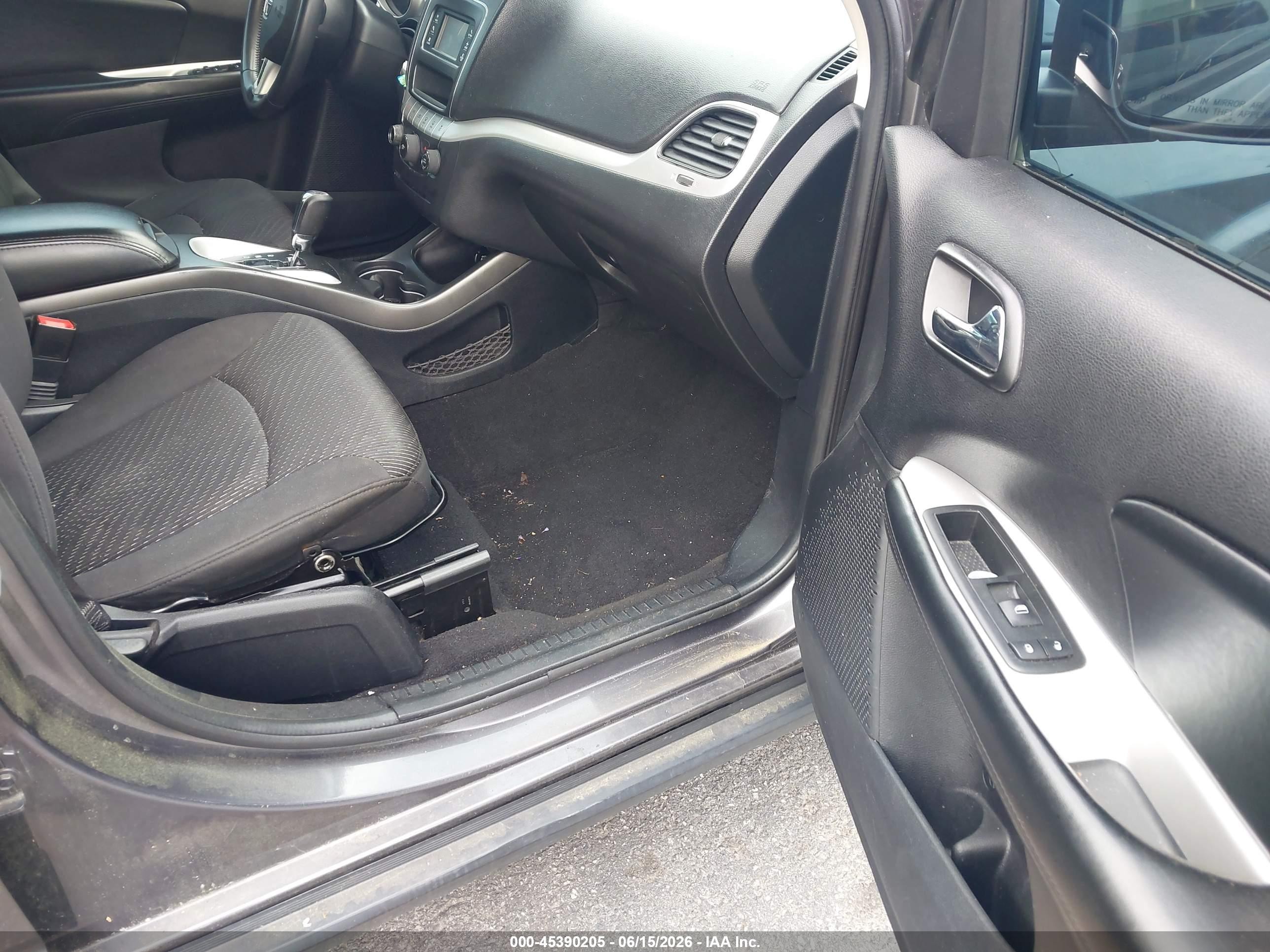 2014 Dodge Journey Se Gray vin: 3C4PDCAB4ET316984