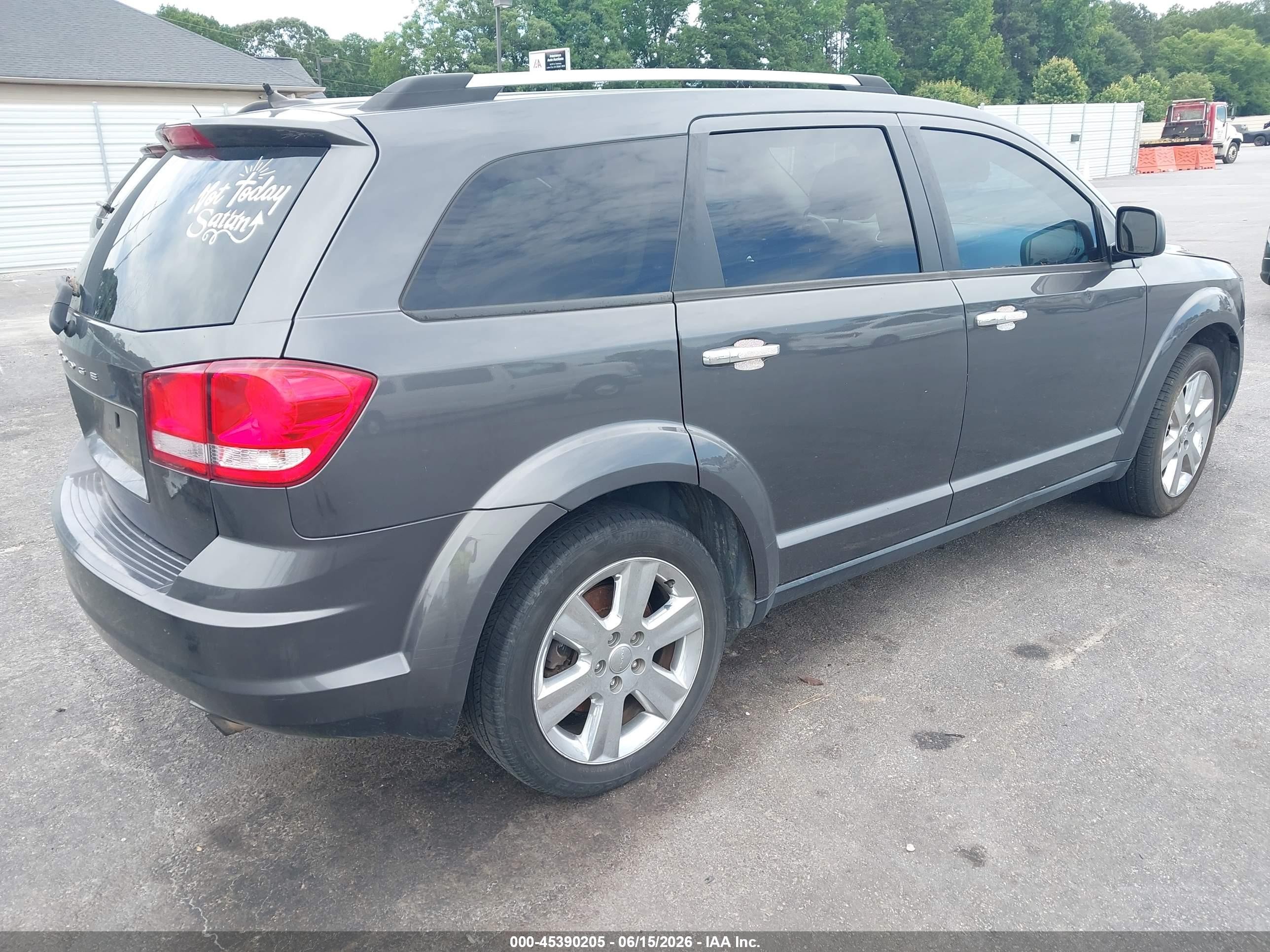 2014 Dodge Journey Se Gray vin: 3C4PDCAB4ET316984