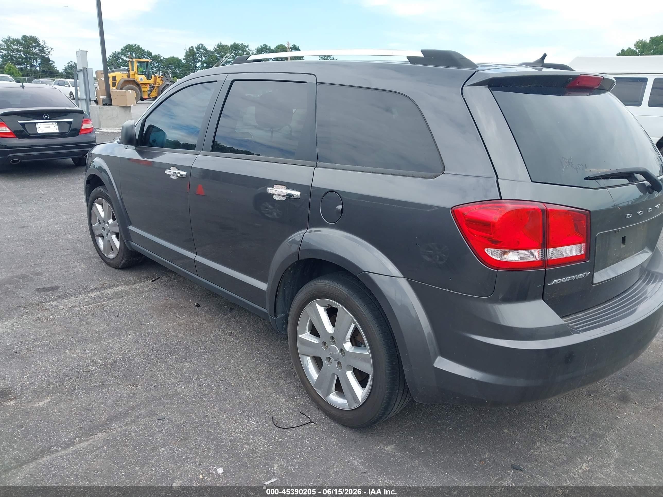 2014 Dodge Journey Se Gray vin: 3C4PDCAB4ET316984
