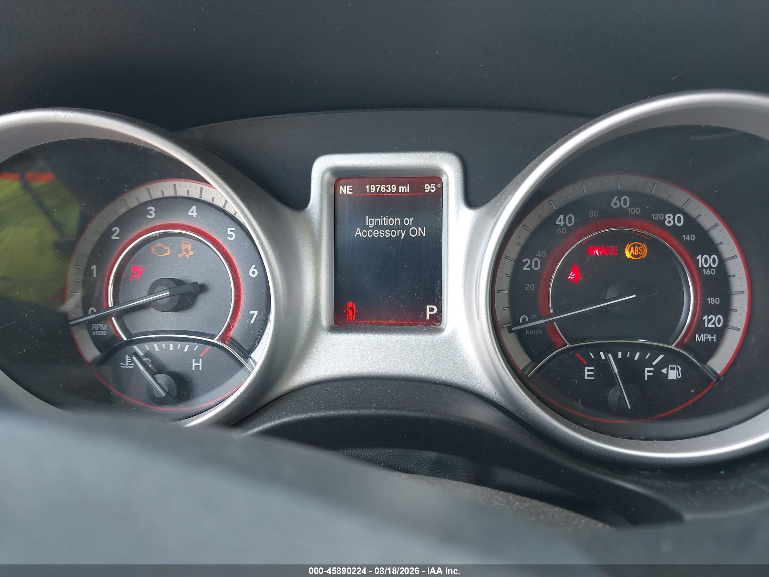 2014 Dodge Journey Se White vin: 3C4PDCAB4ET317228