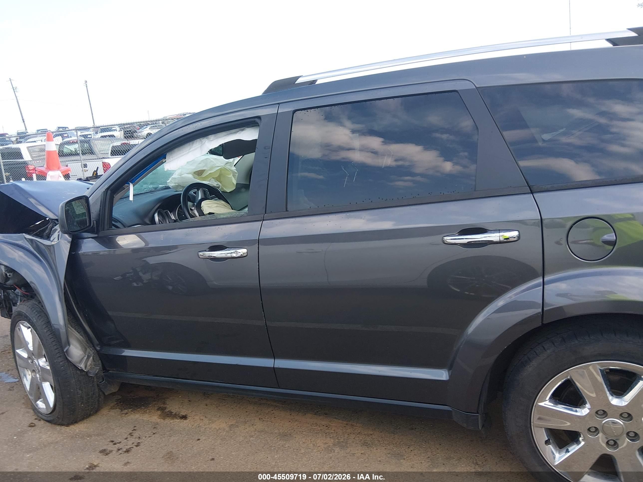 2015 Dodge Journey Se Gray vin: 3C4PDCAB4FT588579
