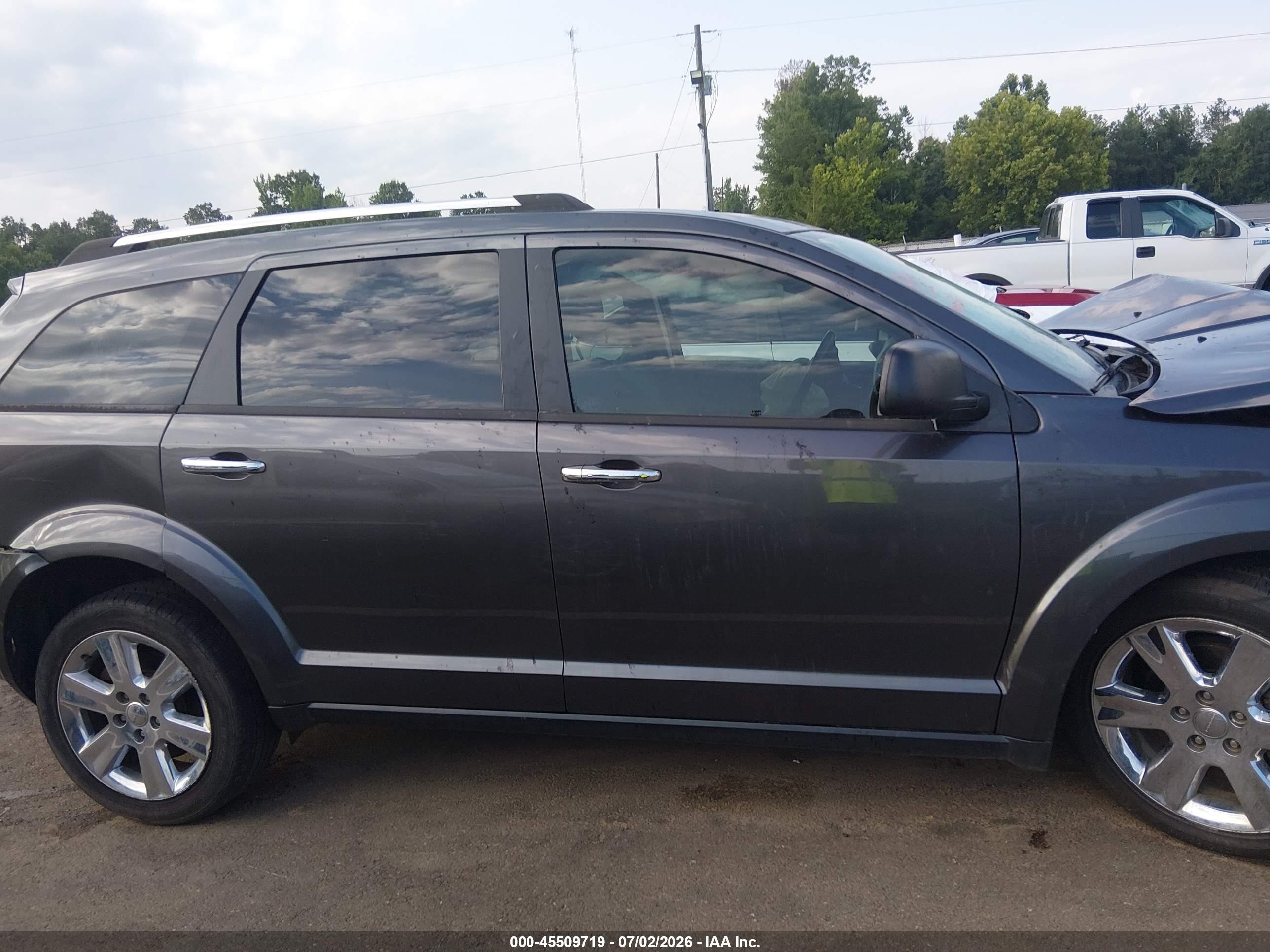 2015 Dodge Journey Se Gray vin: 3C4PDCAB4FT588579