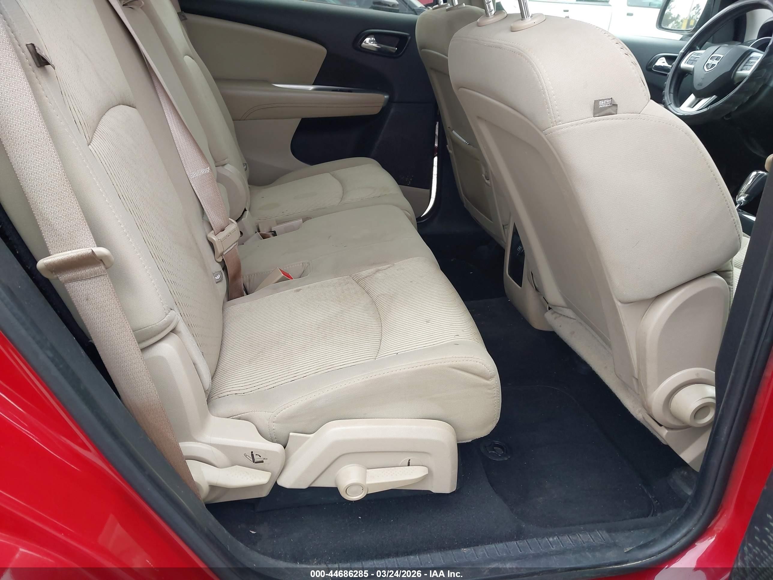 2015 Dodge Journey Se Red vin: 3C4PDCAB4FT620043