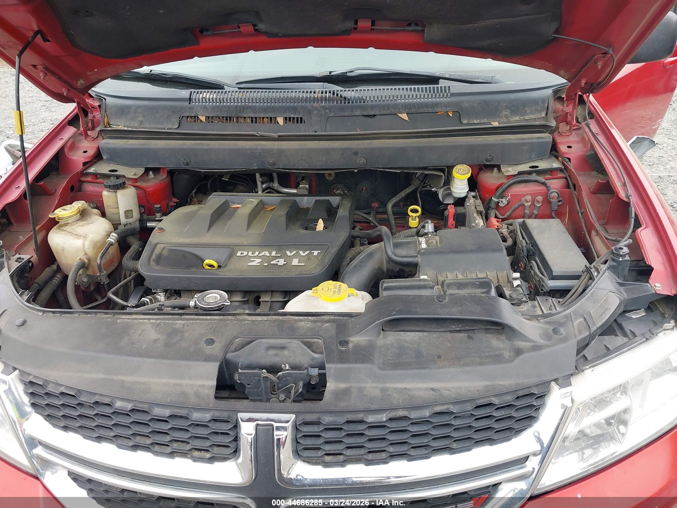 2015 Dodge Journey Se Red vin: 3C4PDCAB4FT620043