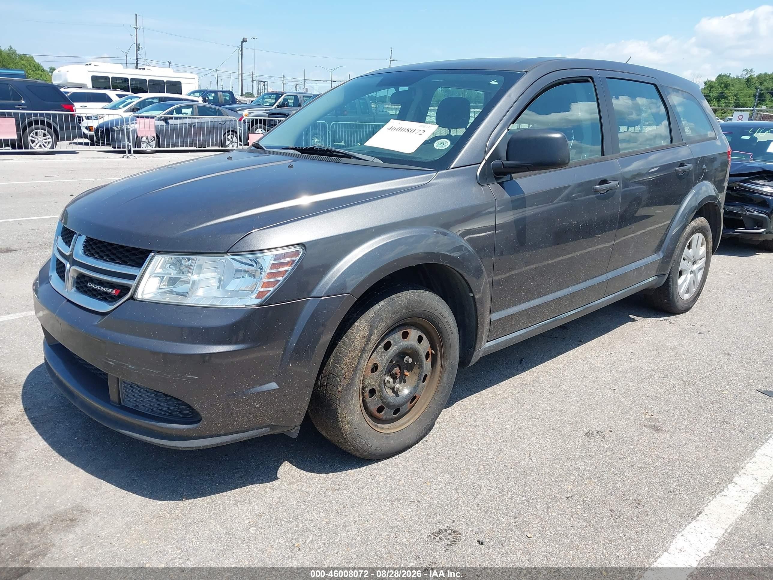 2015 Dodge Journey American Value Pkg Серый vin: 3C4PDCAB4FT630037
