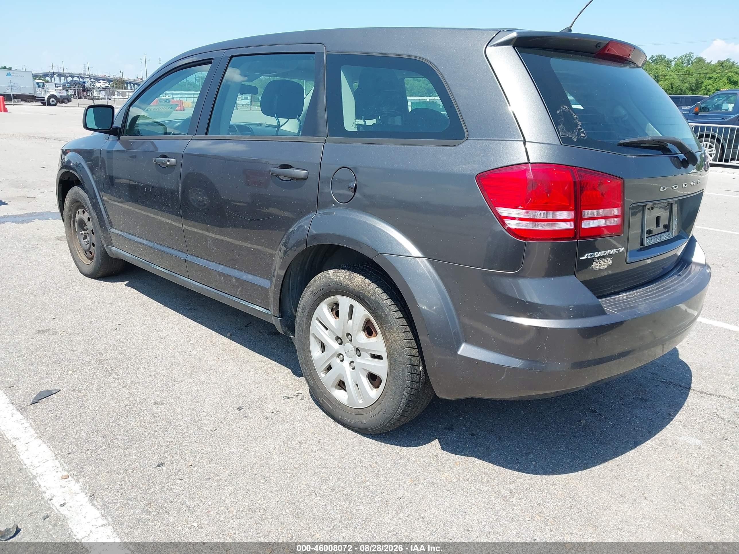 2015 Dodge Journey American Value Pkg Серый vin: 3C4PDCAB4FT630037