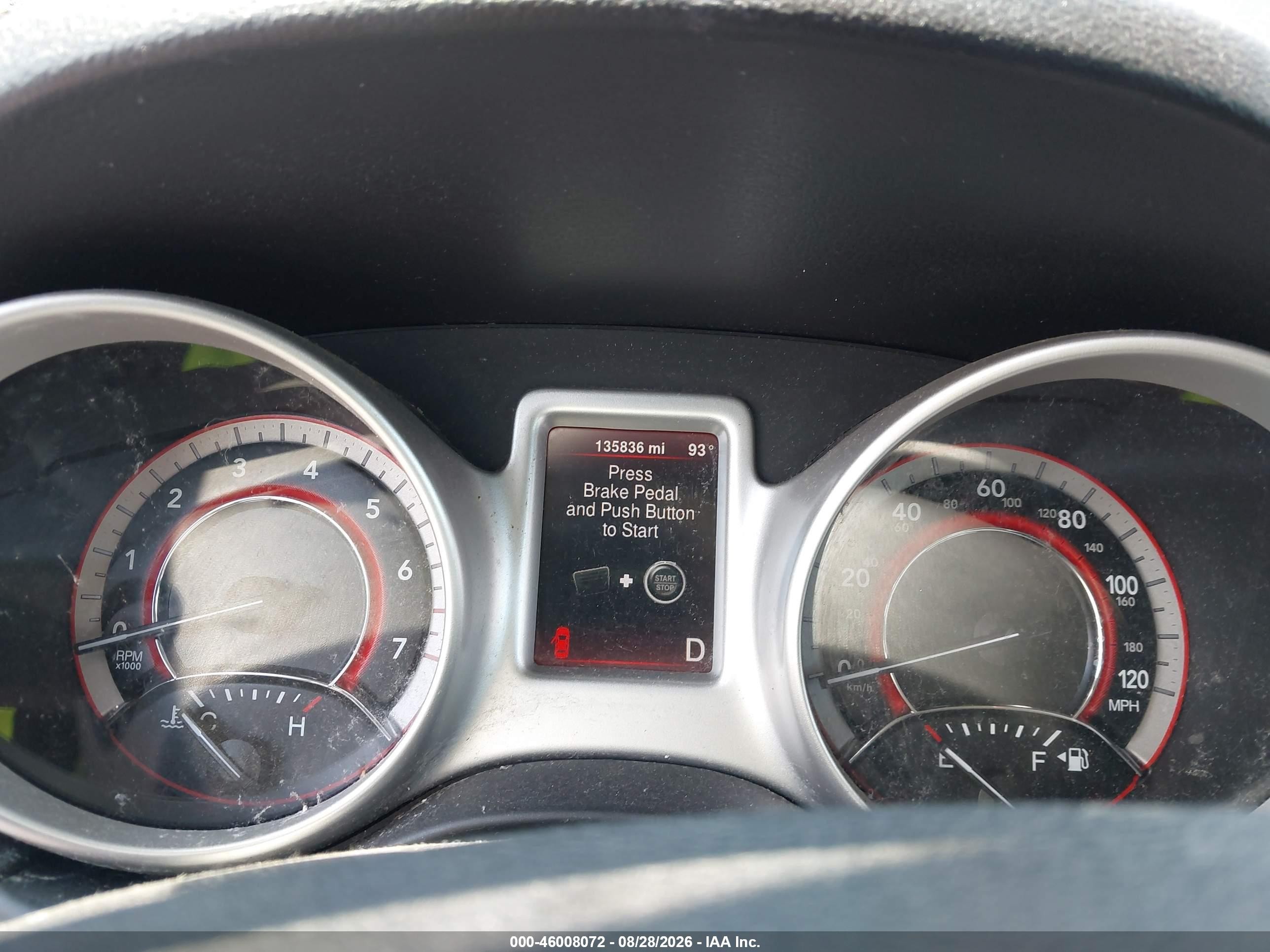 2015 Dodge Journey American Value Pkg Серый vin: 3C4PDCAB4FT630037