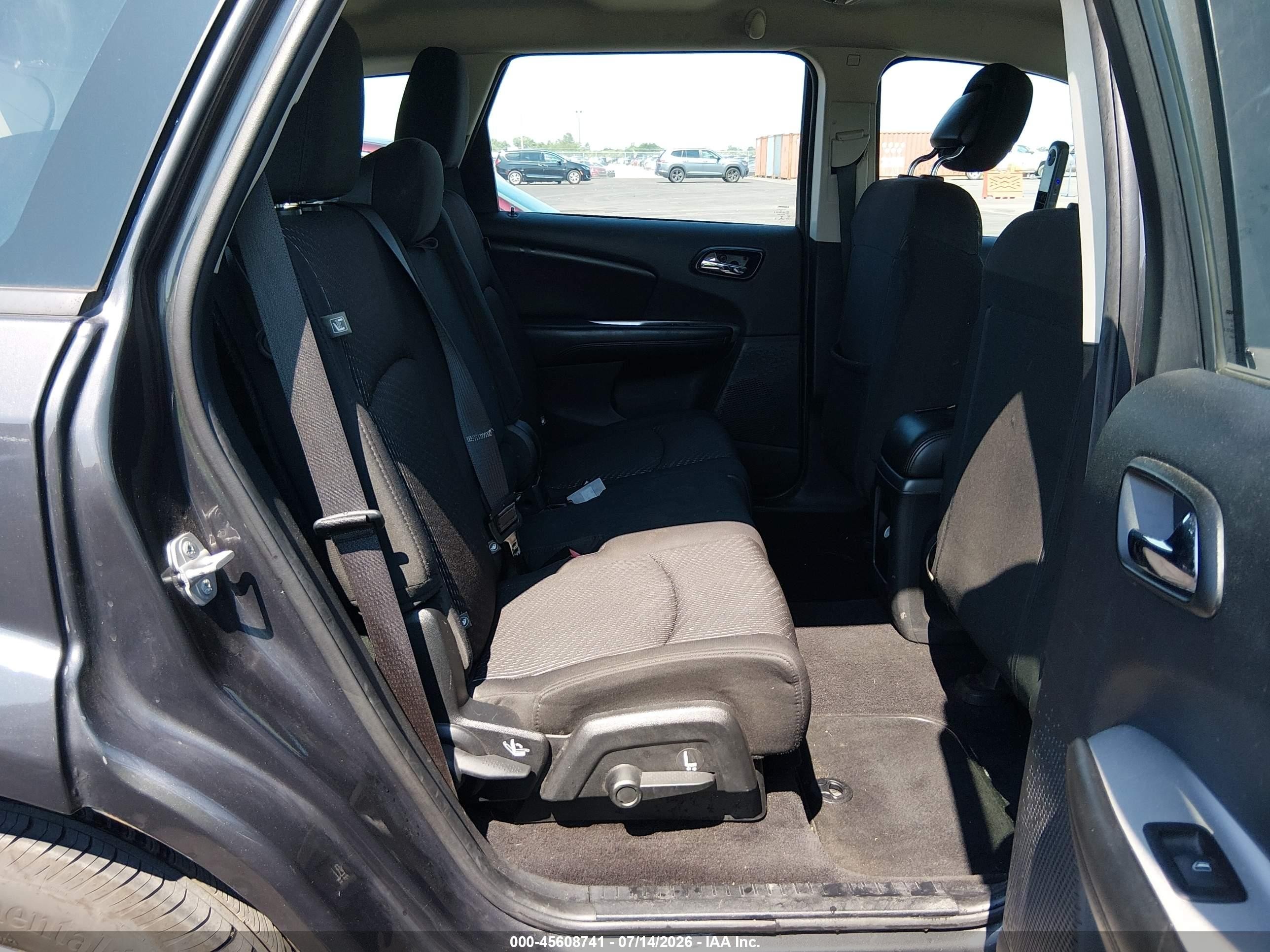 2015 Dodge Journey American Value Pkg Black vin: 3C4PDCAB4FT632516