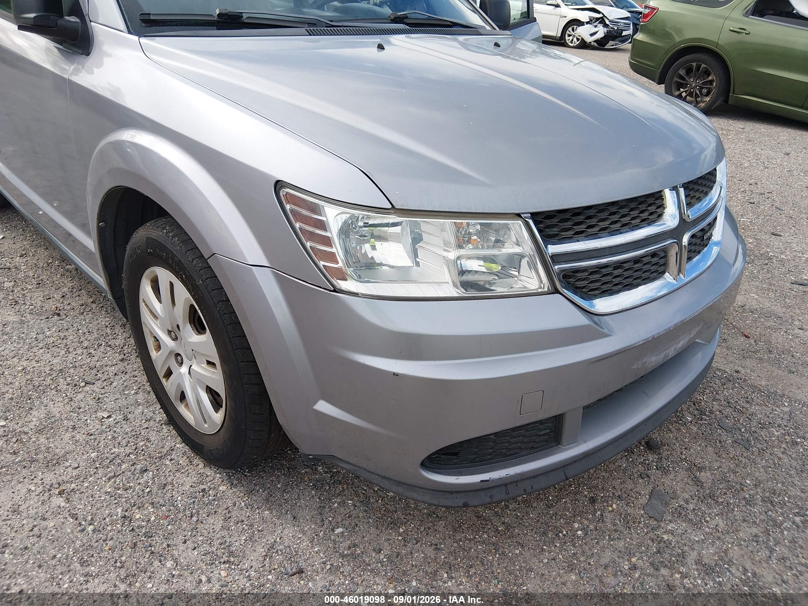 2015 Dodge Journey American Value Pkg Gray vin: 3C4PDCAB4FT674958