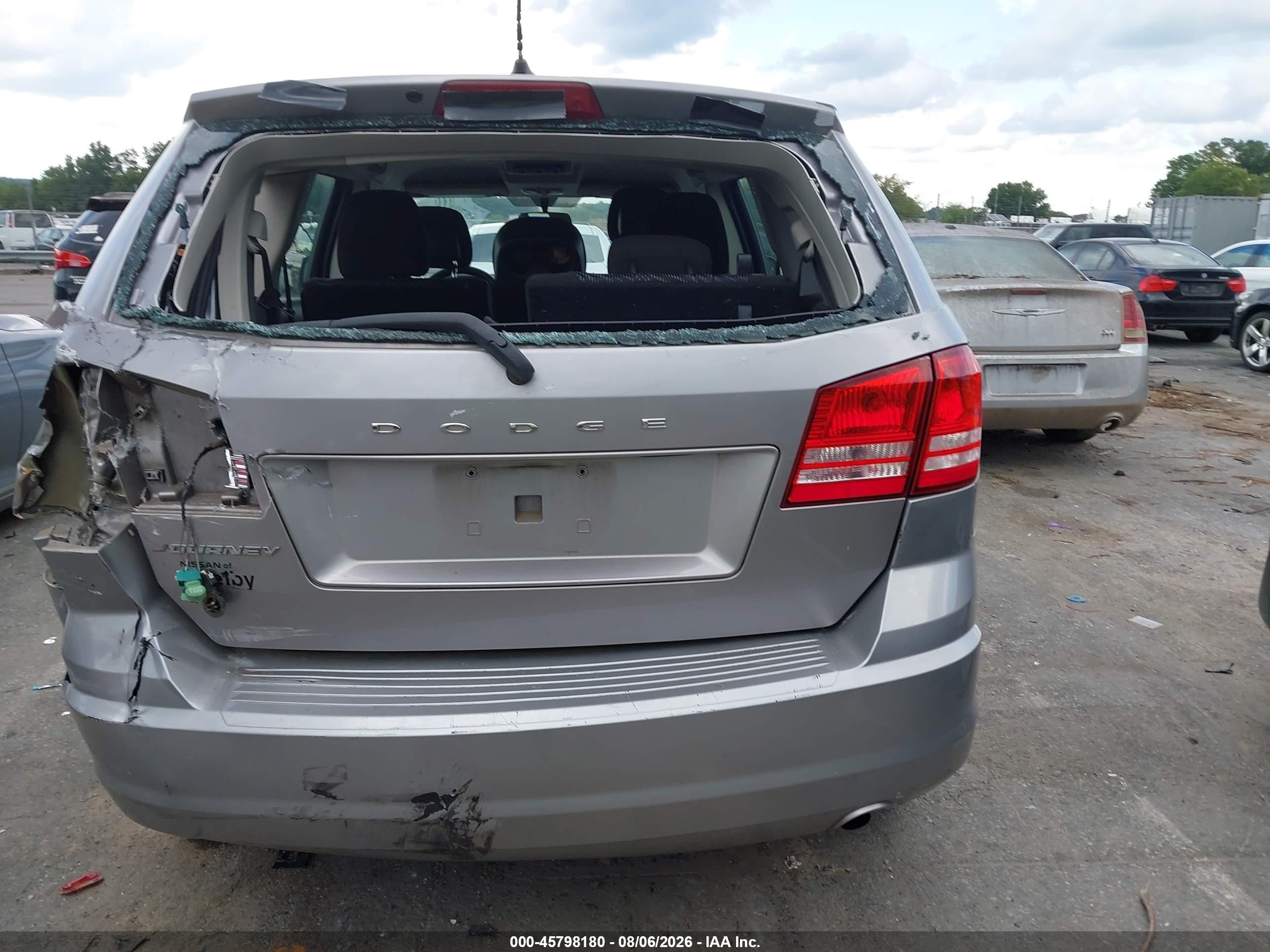2015 Dodge Journey American Value Pkg Gray vin: 3C4PDCAB4FT713399
