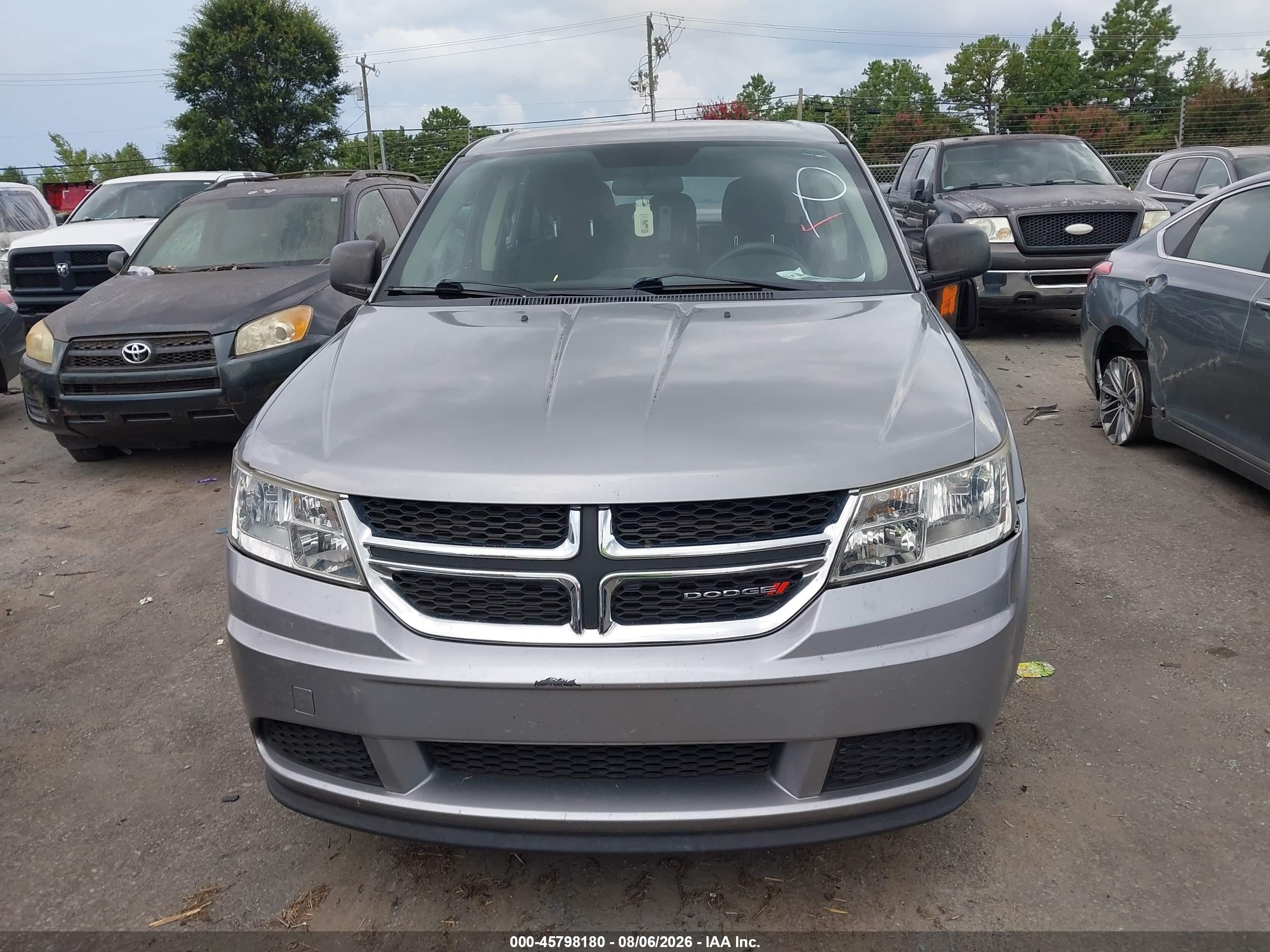 2015 Dodge Journey American Value Pkg Gray vin: 3C4PDCAB4FT713399