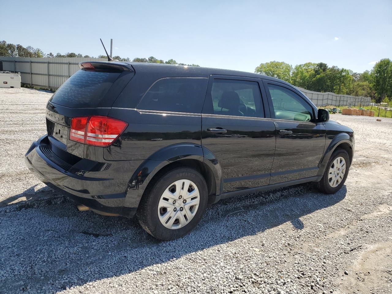 2015 Dodge Journey Se Black vin: 3C4PDCAB4FT747701