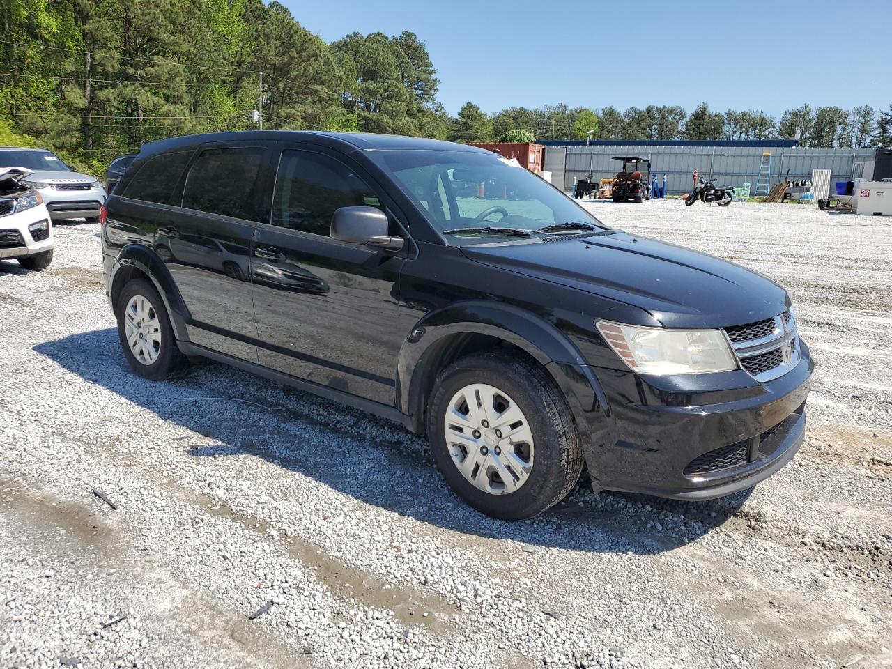 2015 Dodge Journey Se Black vin: 3C4PDCAB4FT747701