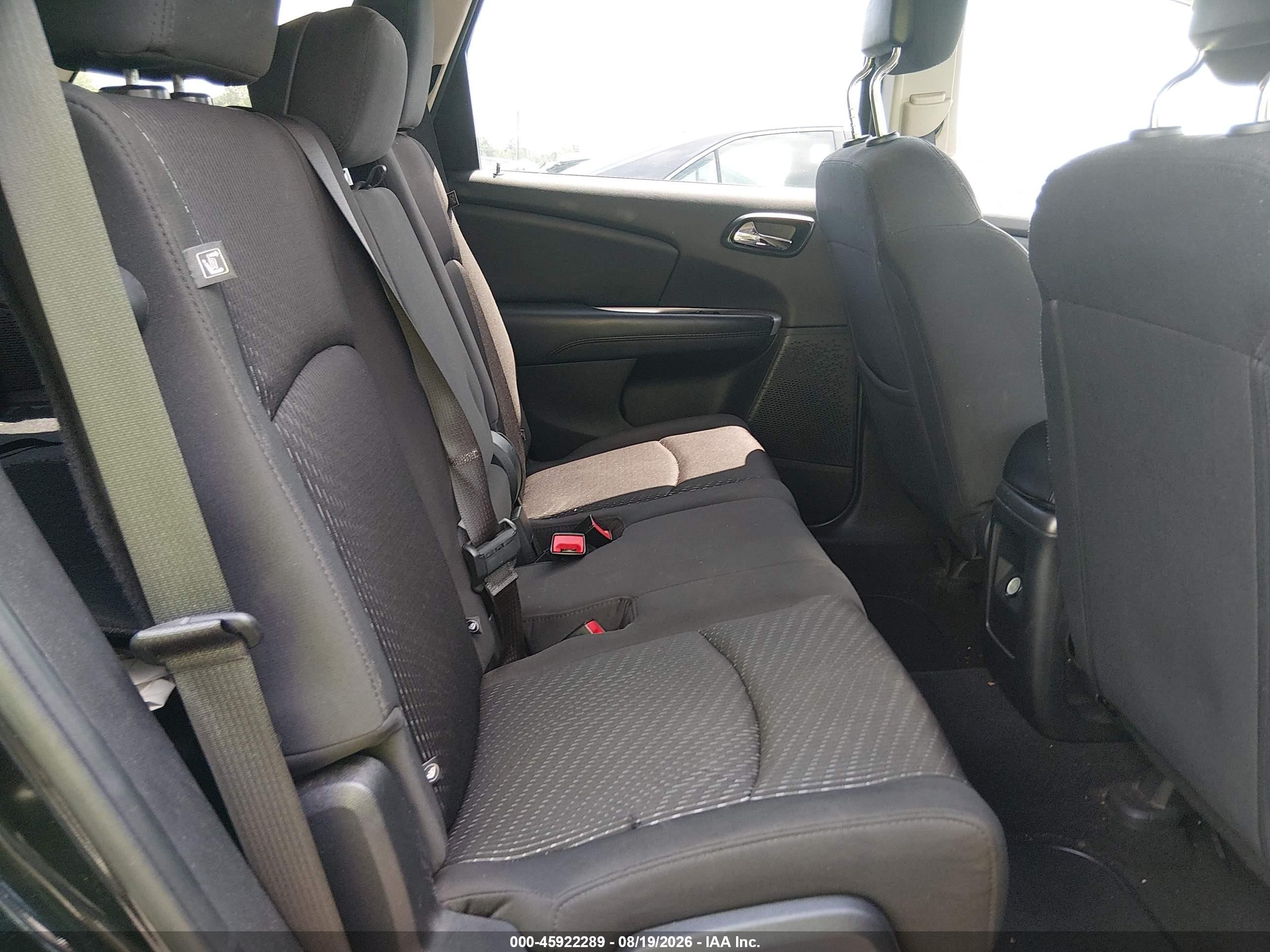 2018 Dodge Journey Se Black vin: 3C4PDCAB4JT236353