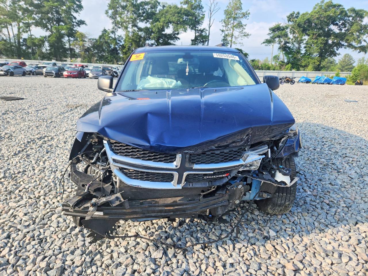 2020 Dodge Journey Se Blue vin: 3C4PDCAB4LT249753