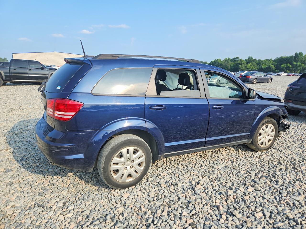 2020 Dodge Journey Se Blue vin: 3C4PDCAB4LT249753