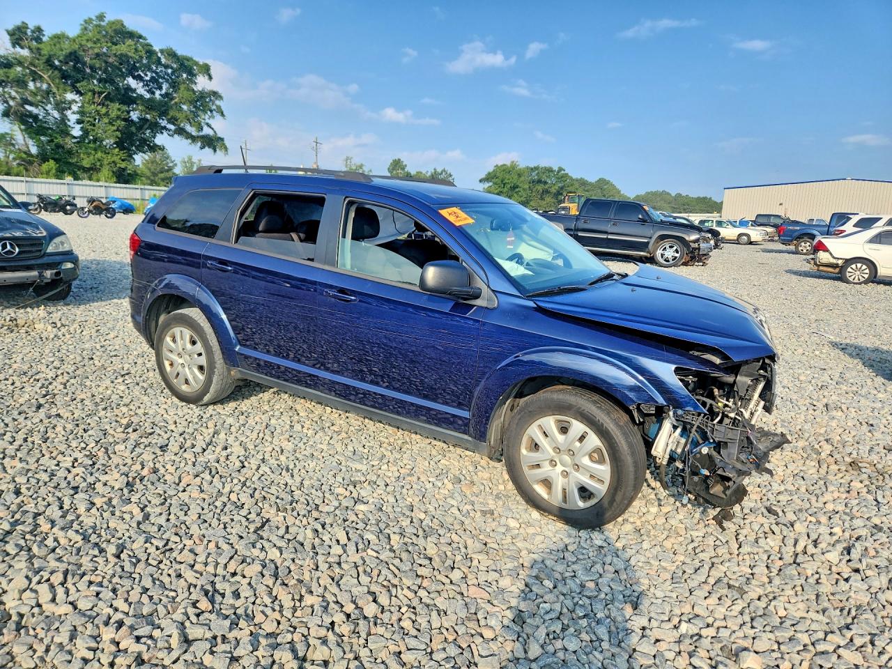 2020 Dodge Journey Se Blue vin: 3C4PDCAB4LT249753