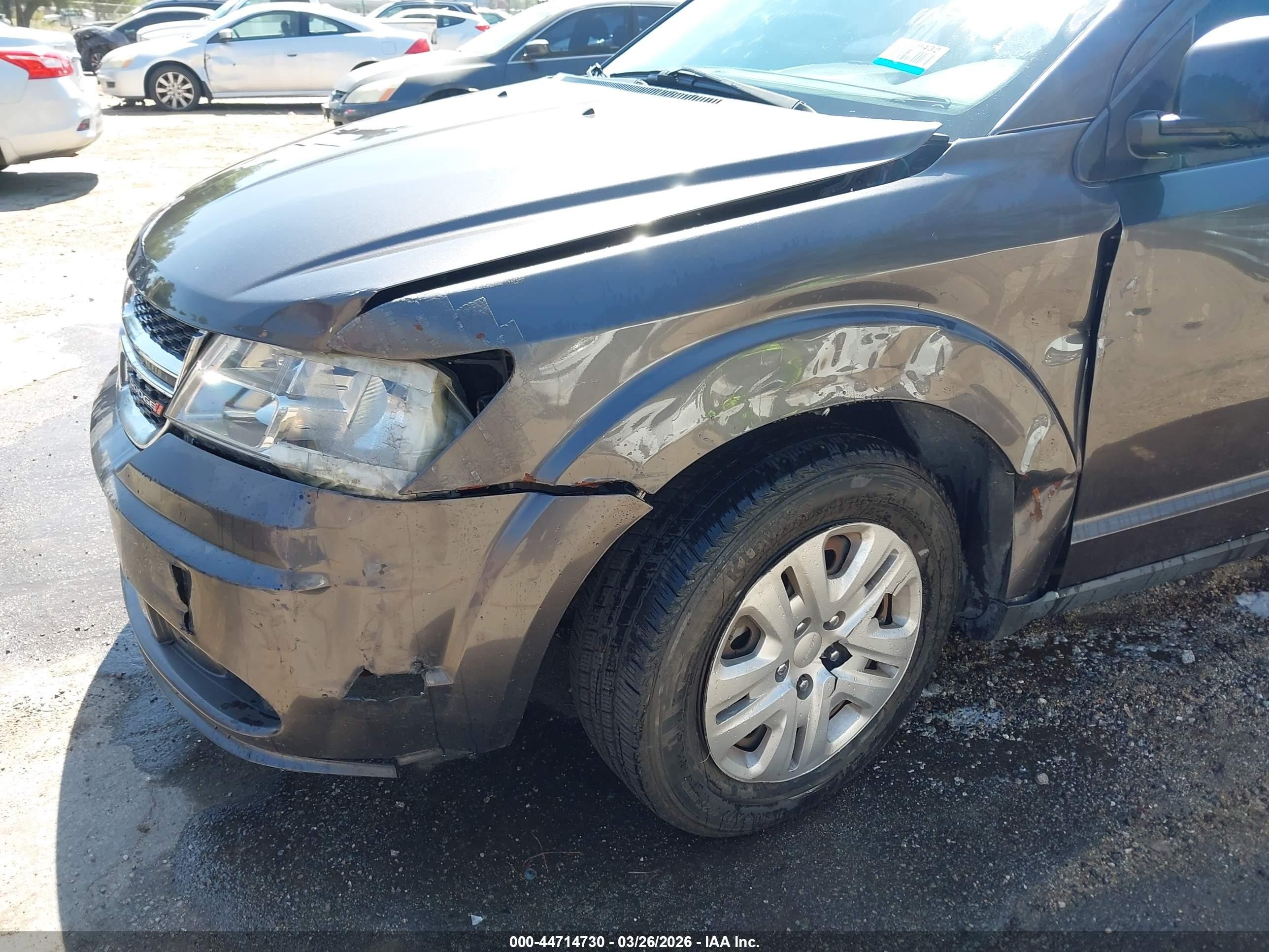 2020 Dodge Journey Se Value Gray vin: 3C4PDCAB4LT270778