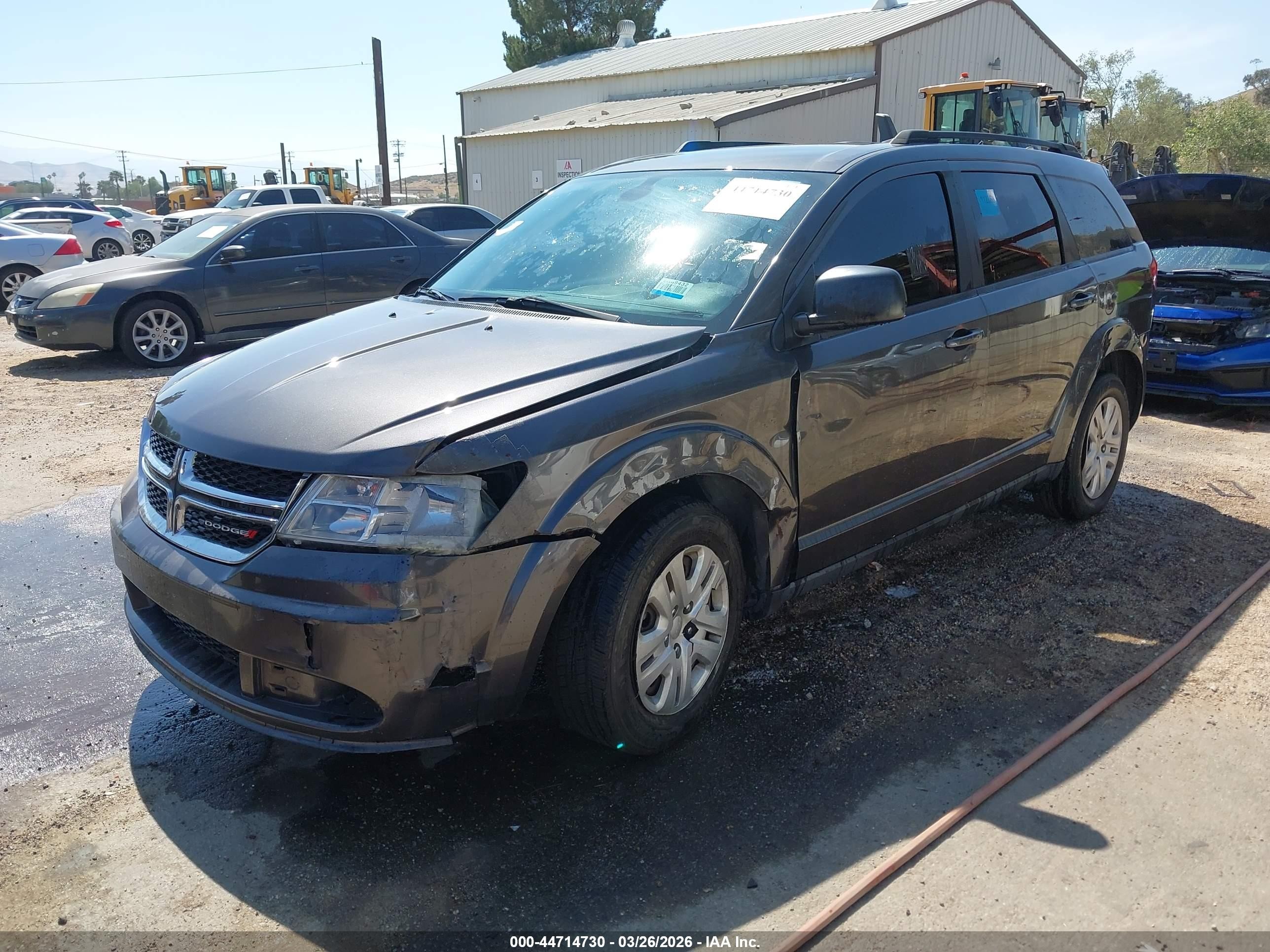 2020 Dodge Journey Se Value Gray vin: 3C4PDCAB4LT270778