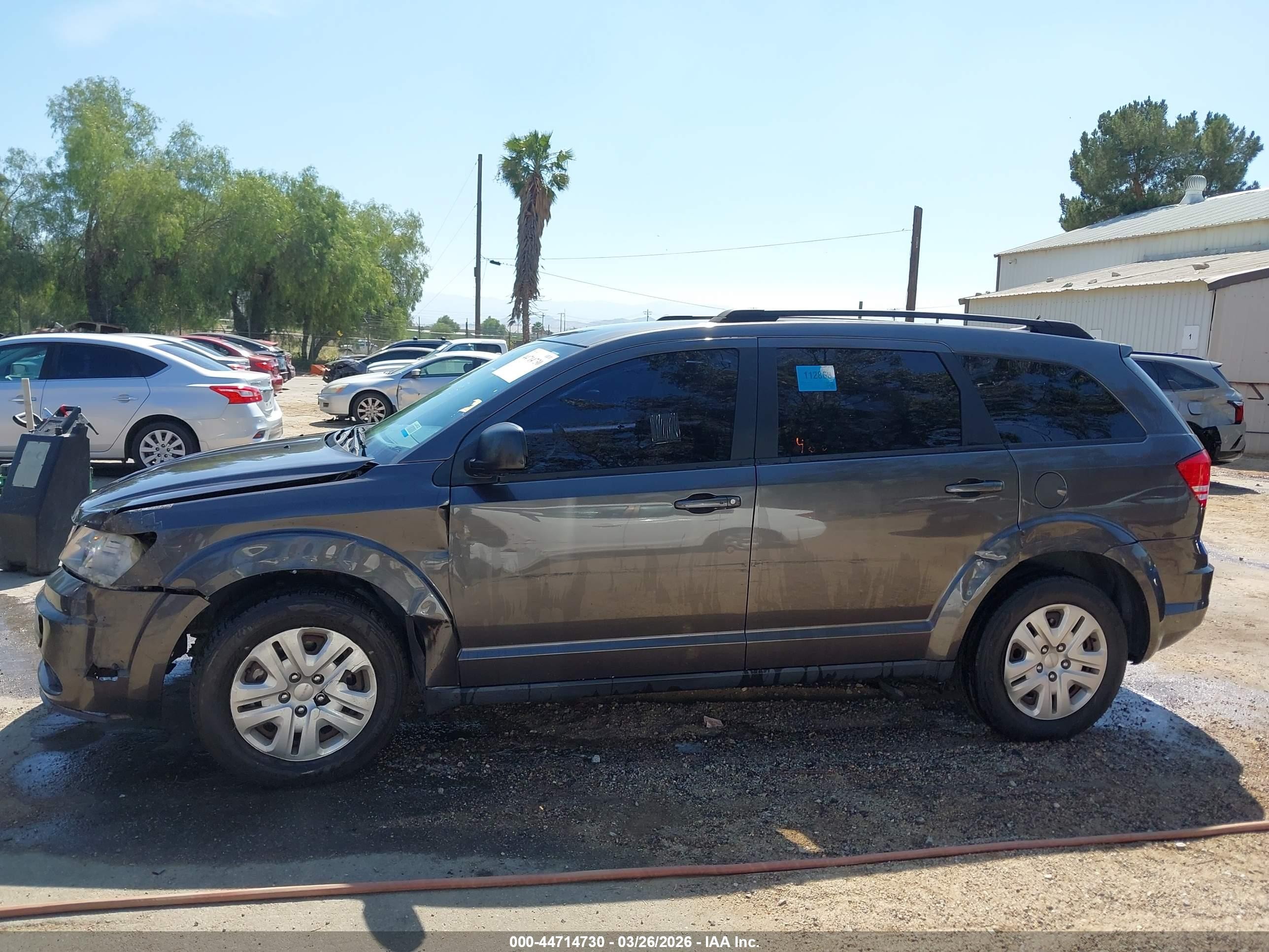 2020 Dodge Journey Se Value Gray vin: 3C4PDCAB4LT270778
