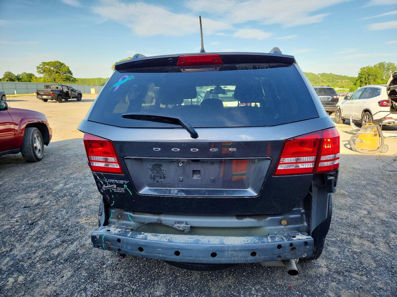 2020 Dodge Journey Se Gray vin: 3C4PDCAB4LT274376