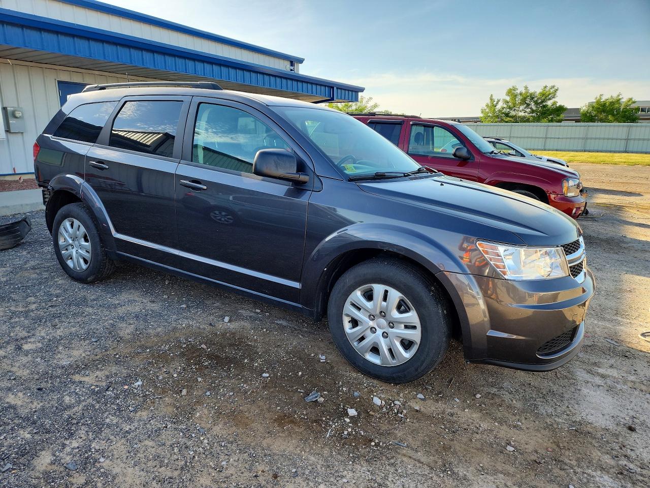 2020 Dodge Journey Se Gray vin: 3C4PDCAB4LT274376