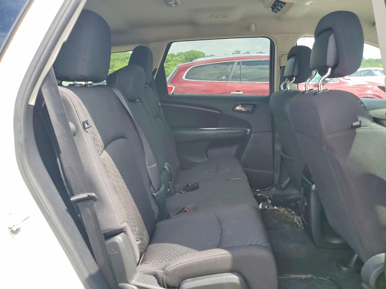 2012 Dodge Journey Se White vin: 3C4PDCAB5CT276296