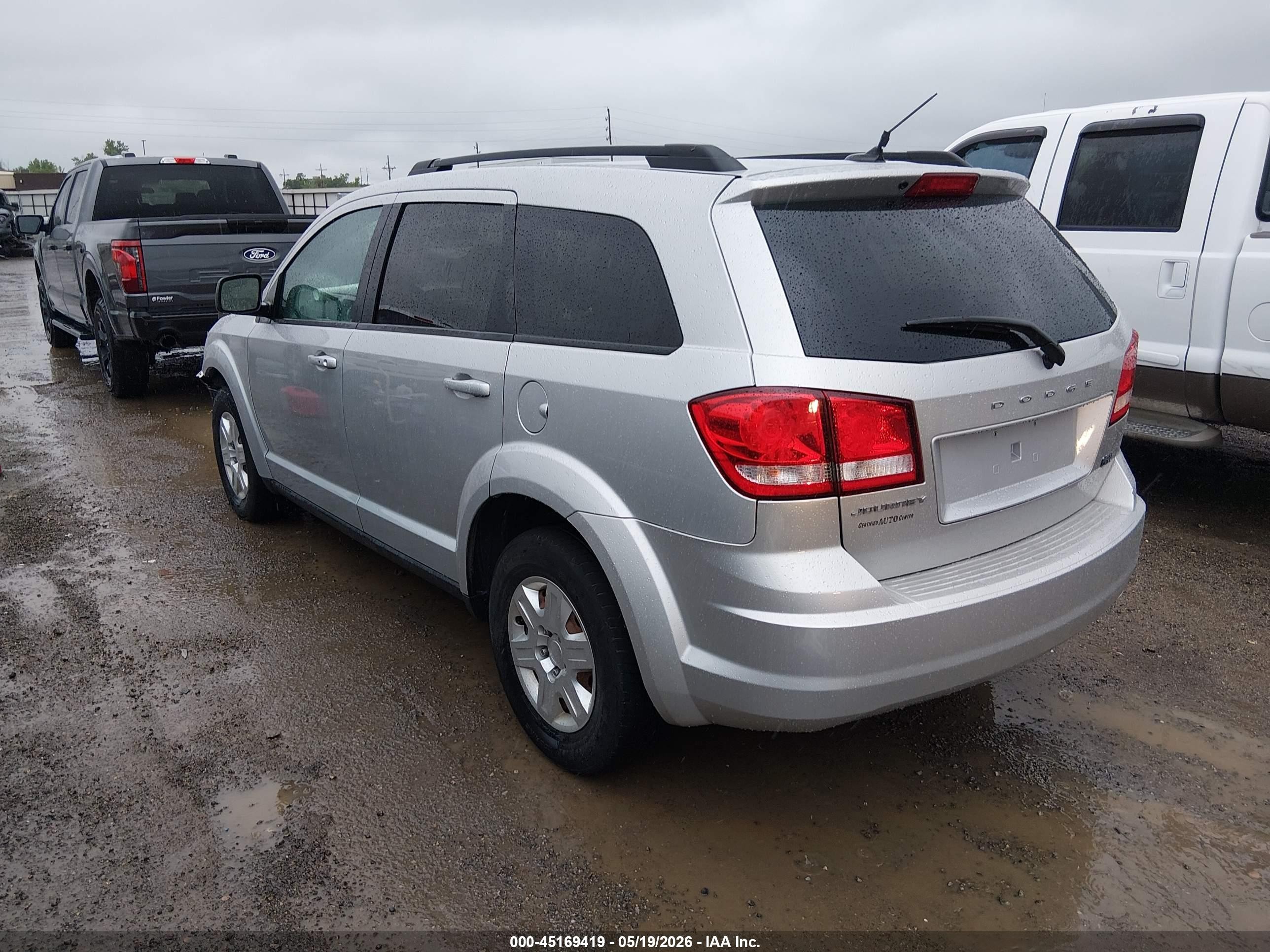 2012 Dodge Journey Se/avp Silver vin: 3C4PDCAB5CT362420