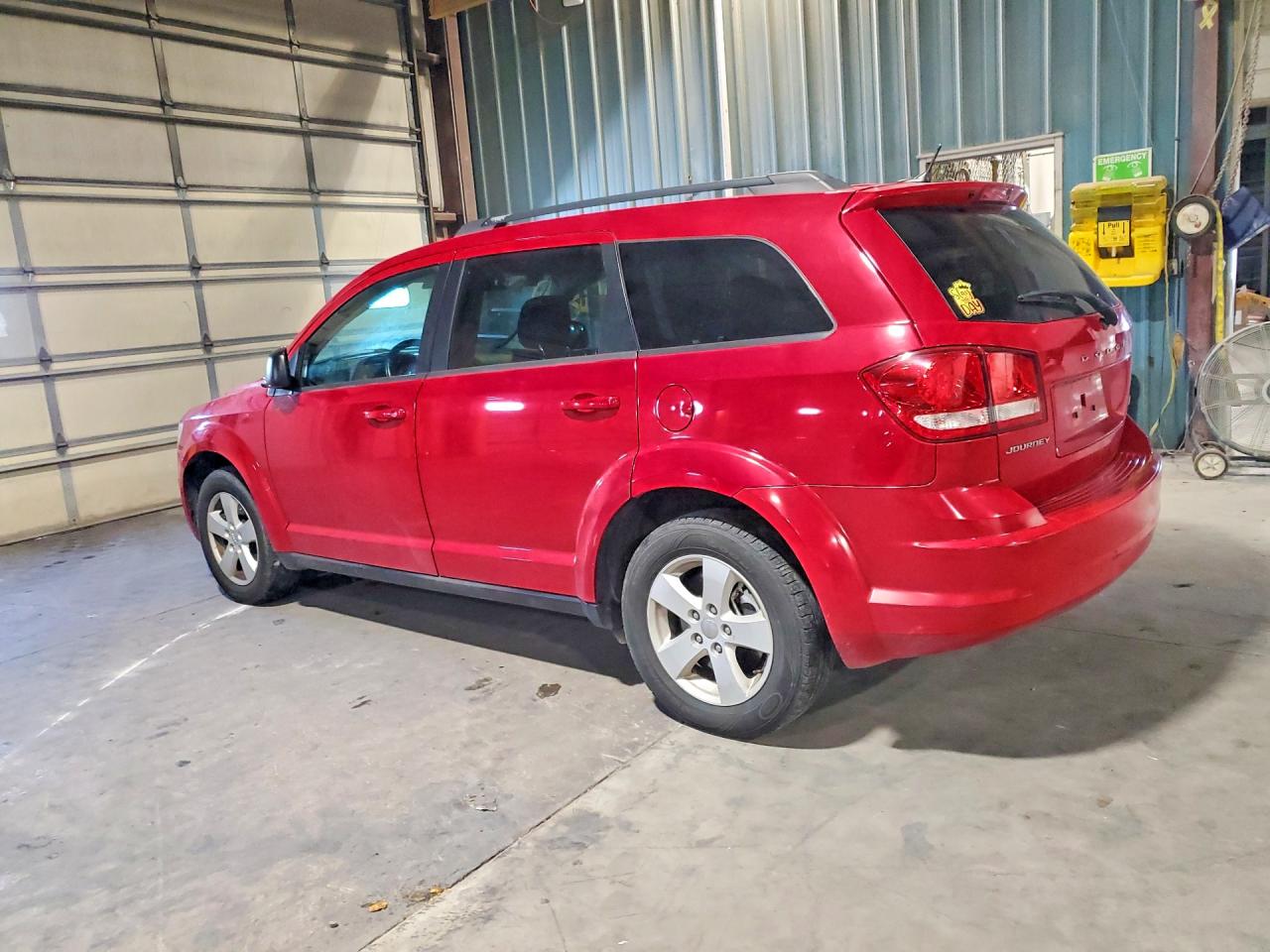 2012 Dodge Journey Se Burgundy vin: 3C4PDCAB5CT391058
