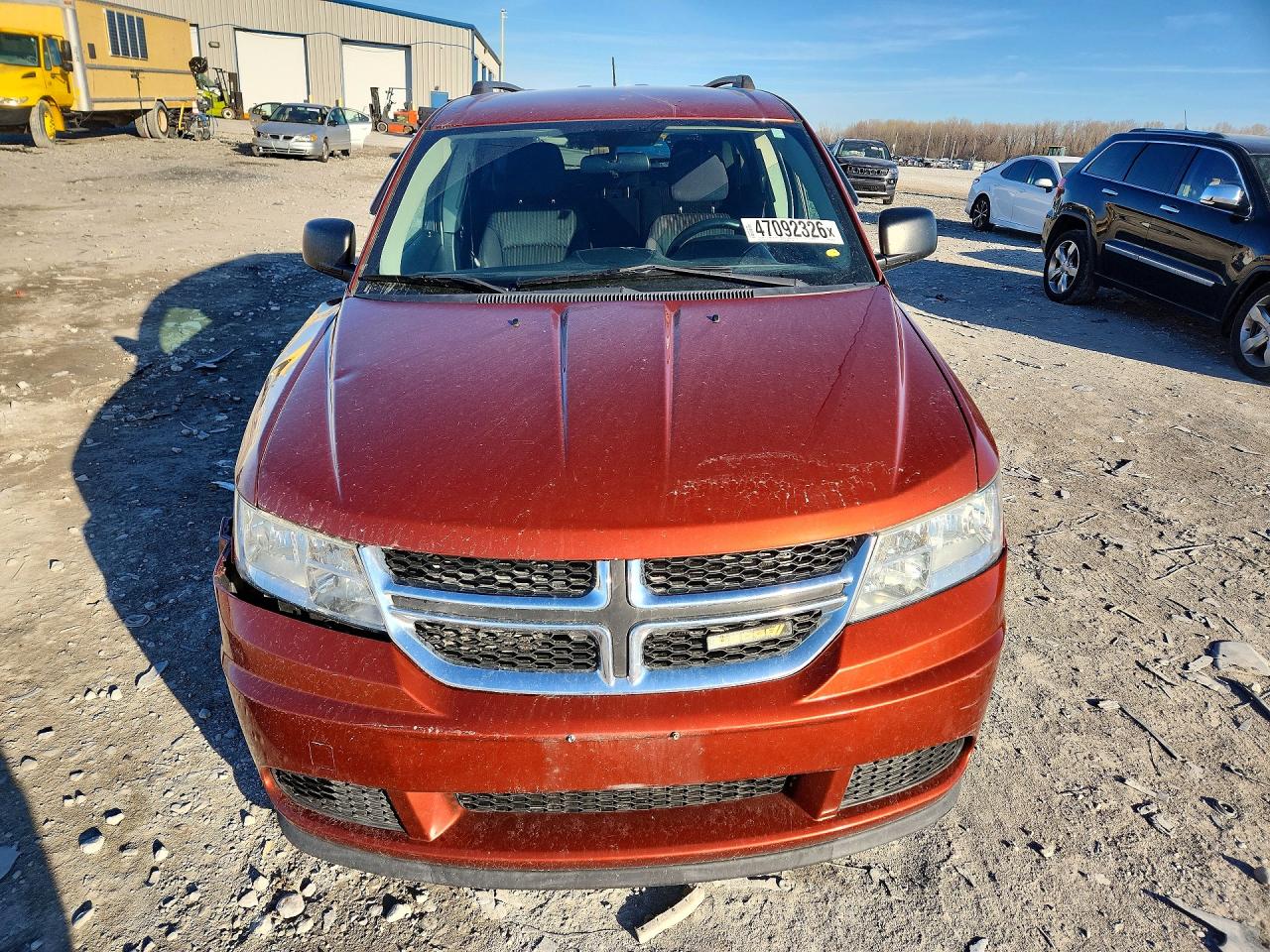 2013 Dodge Journey Se Orange vin: 3C4PDCAB5DT501155