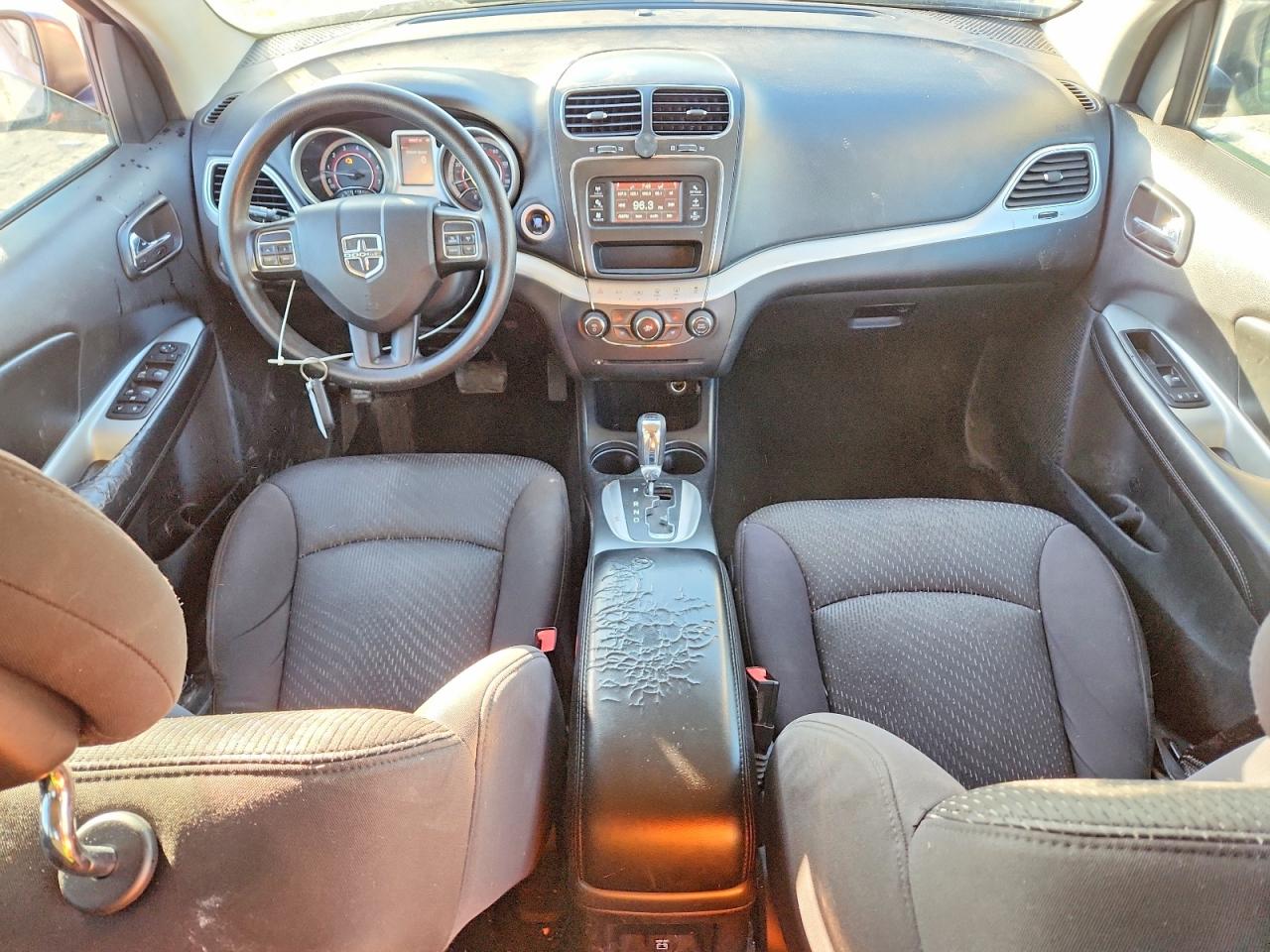 2013 Dodge Journey Se Orange vin: 3C4PDCAB5DT501155