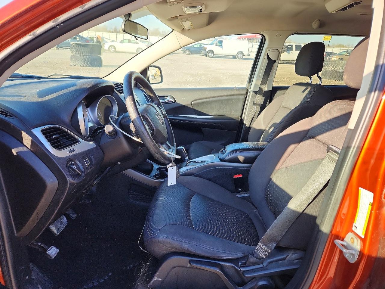 2013 Dodge Journey Se Orange vin: 3C4PDCAB5DT501155