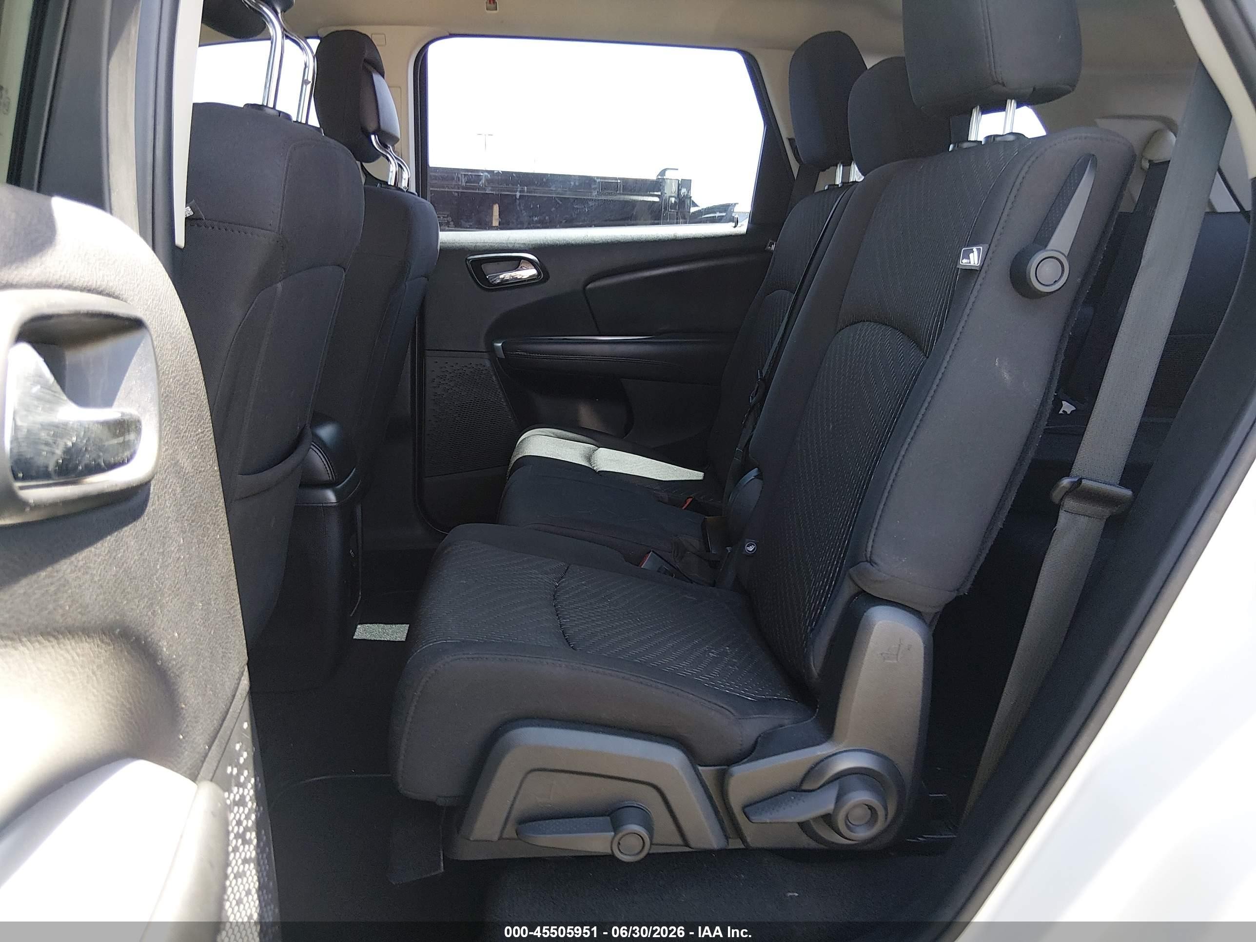 2013 Dodge Journey American Value Pkg White vin: 3C4PDCAB5DT510535