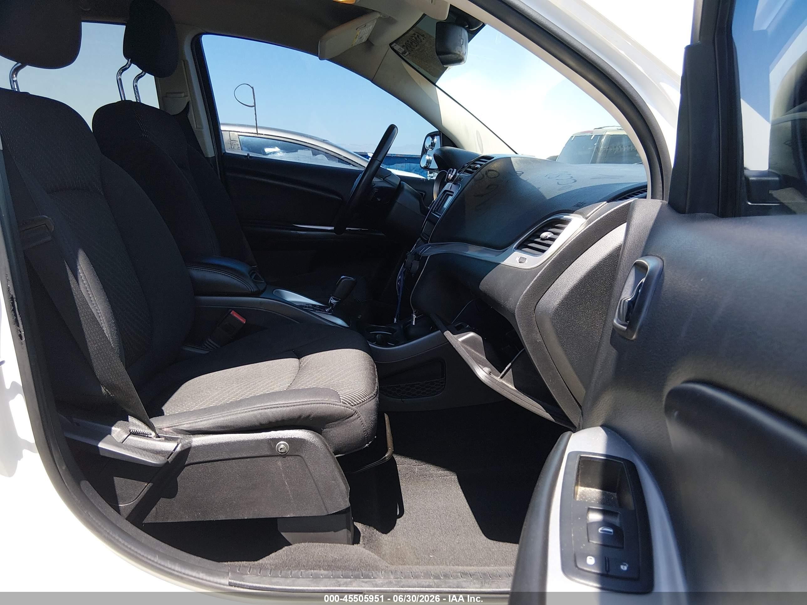 2013 Dodge Journey American Value Pkg White vin: 3C4PDCAB5DT510535
