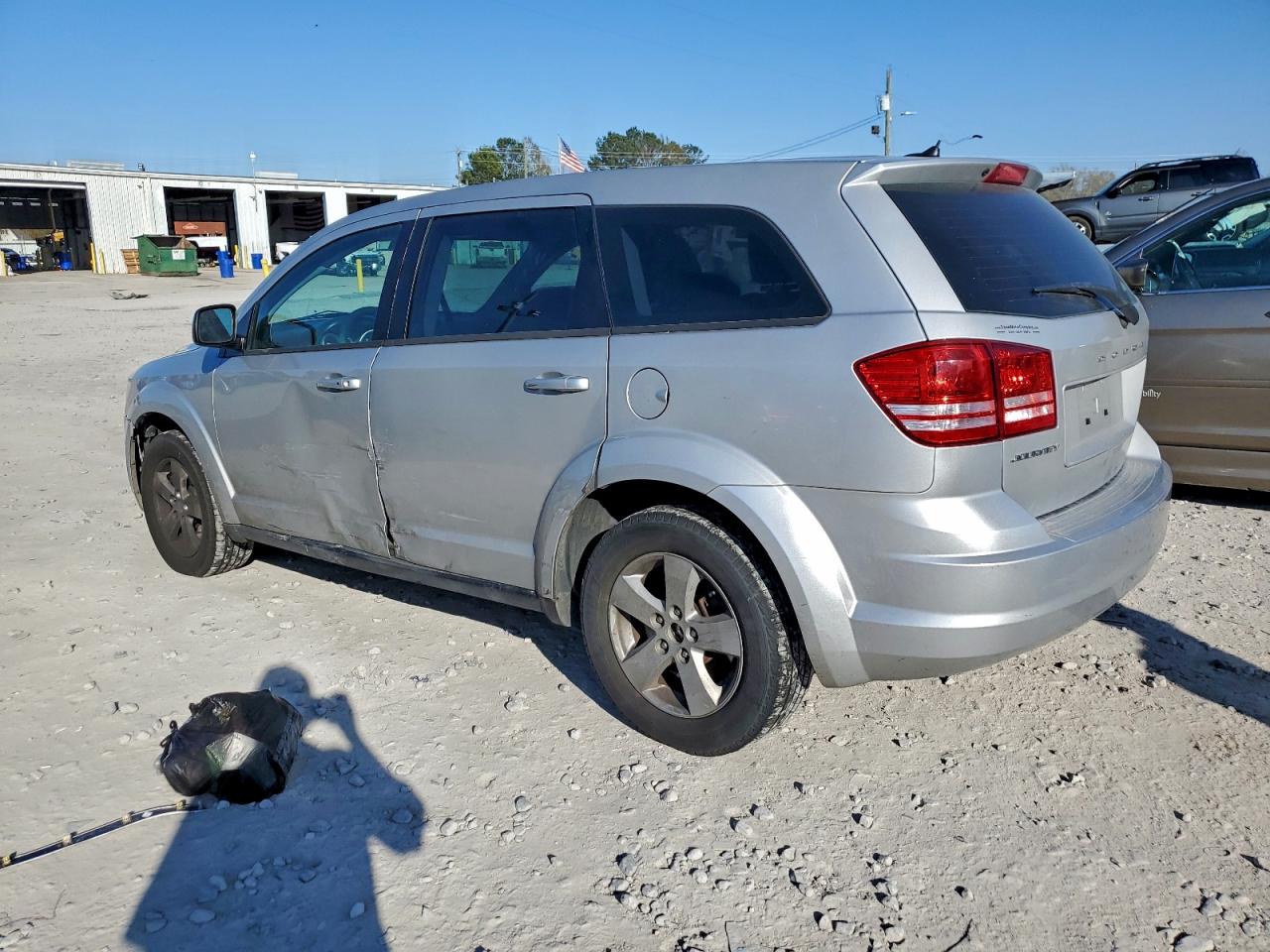 2013 Dodge Journey Se Silver vin: 3C4PDCAB5DT547603